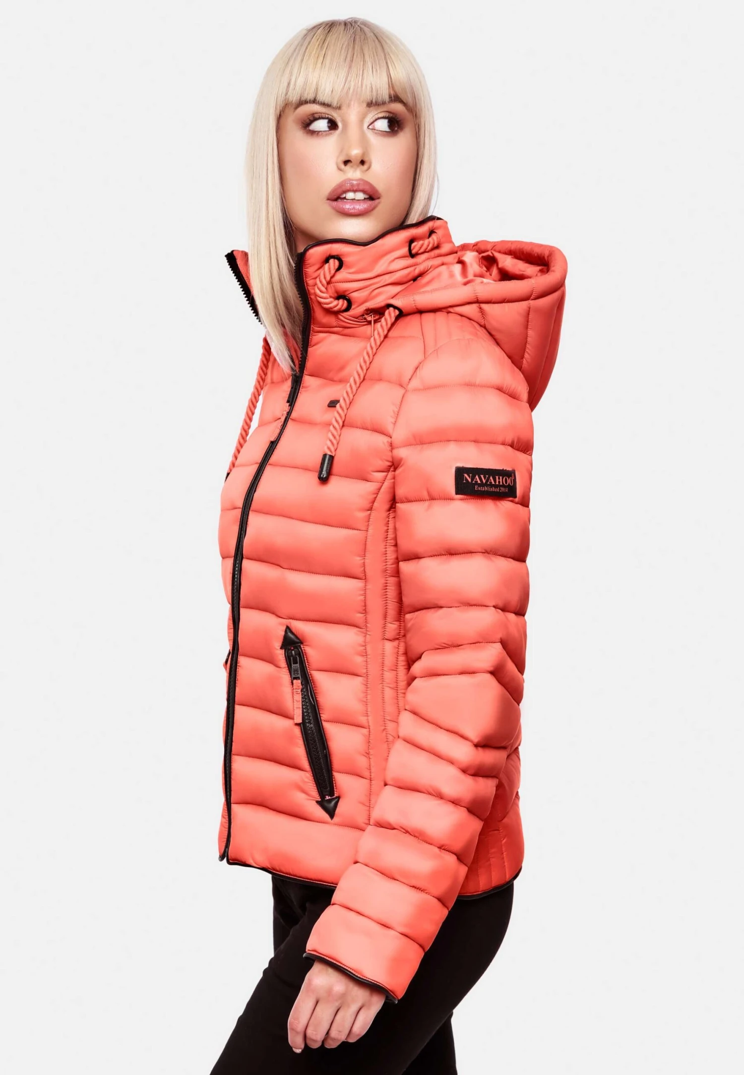 Navahoo Lulana - Jas - Rose Coral 5 Navahoo Lulana - Jas - Rose Coral - Afbeelding 3