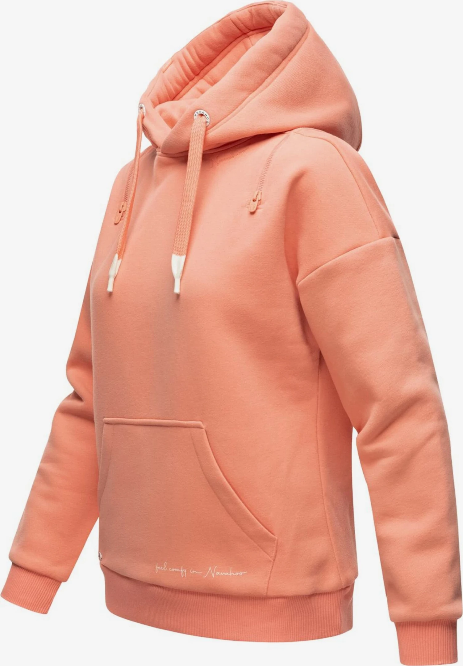 Navahoo Hoodies Sweatshirt Zuckerbärchen Dames Zalm Roze 5 Navahoo Hoodies Sweatshirt Zuckerbärchen Dames Zalm Roze - Afbeelding 3