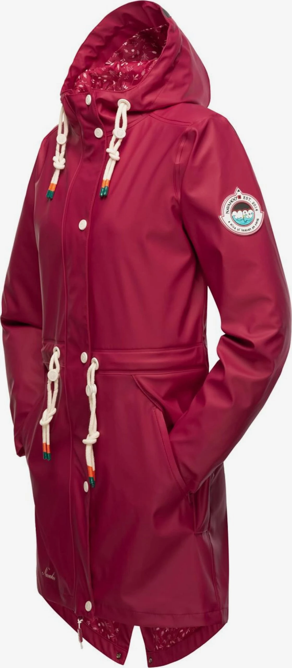 Navahoo Outdoor Jassen Functionele Jas Tropical Storm Dames Roze 7 Navahoo Outdoor Jassen Functionele Jas Tropical Storm Dames Roze - Afbeelding 5