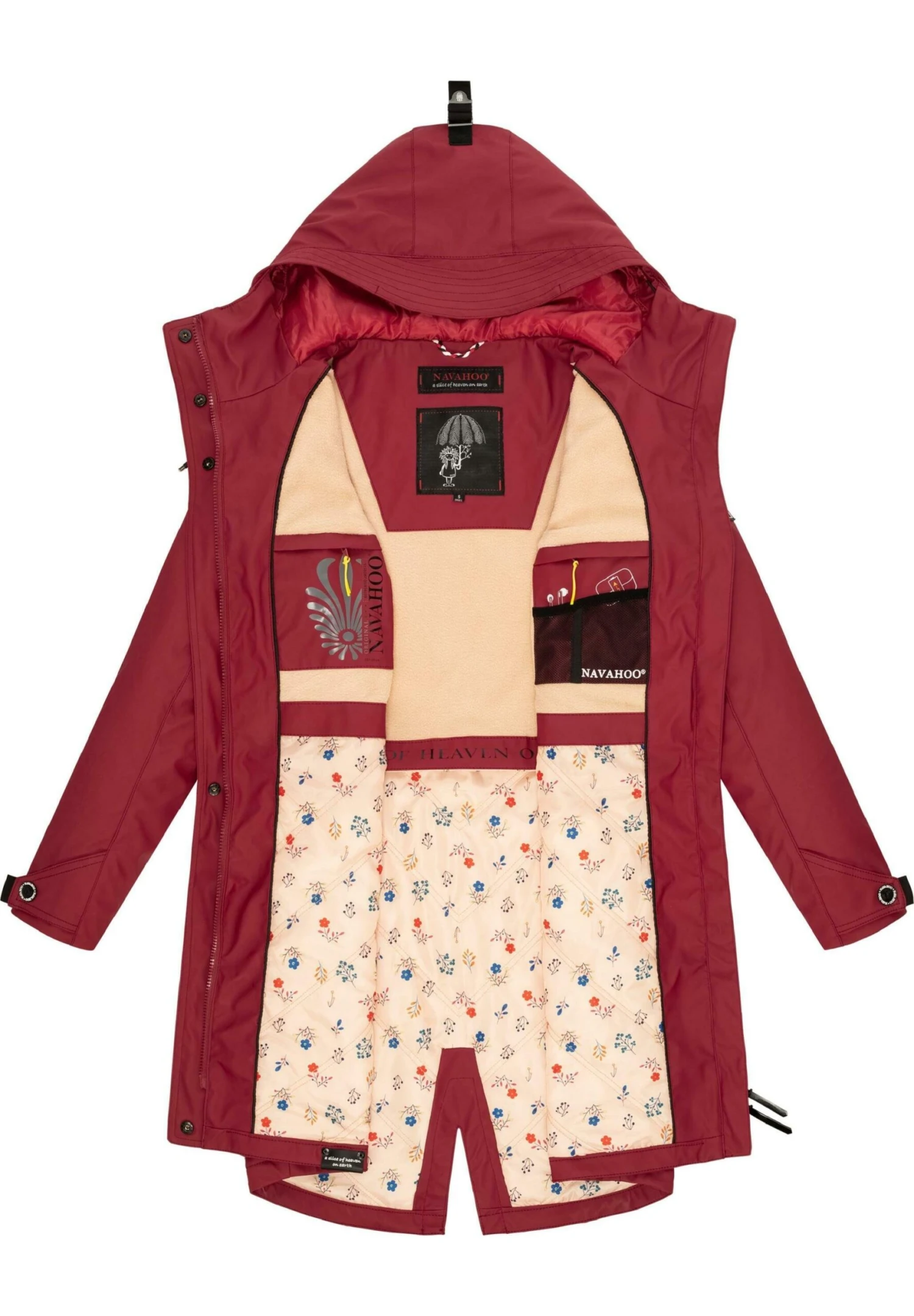 Navahoo Parka - Blood Red 7 Navahoo Parka - Blood Red - Afbeelding 5