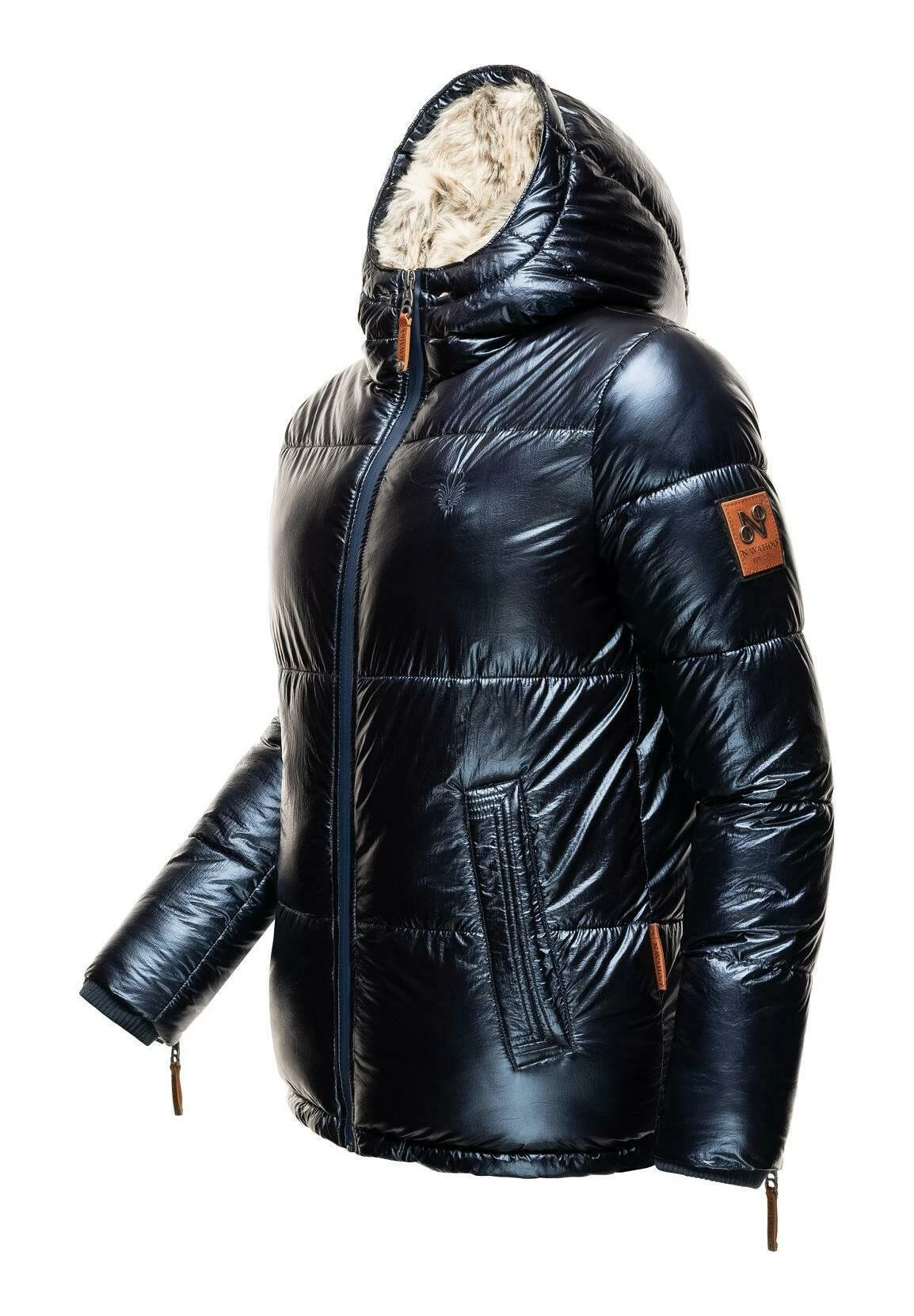 Navahoo Tikunaa - Winterjas - Dark Blue 7 Navahoo Tikunaa - Winterjas - Dark Blue - Afbeelding 5