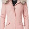 Navahoo Parkas Winterparka Cristal Dames Oudroze