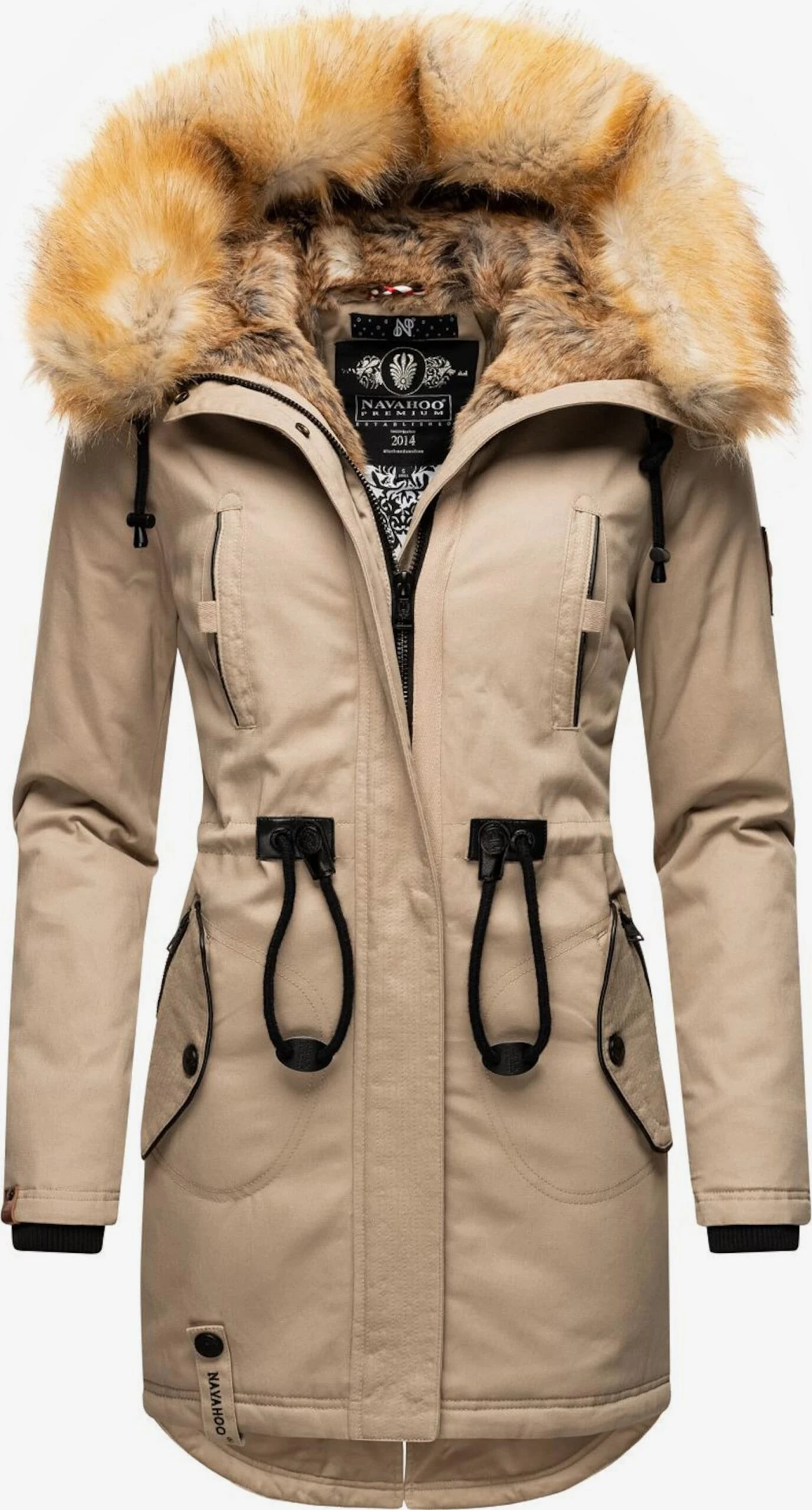 Navahoo Parkas Winterparka Bombii Dames Donkerbruin 3 Navahoo Parkas Winterparka Bombii Dames Donkerbruin