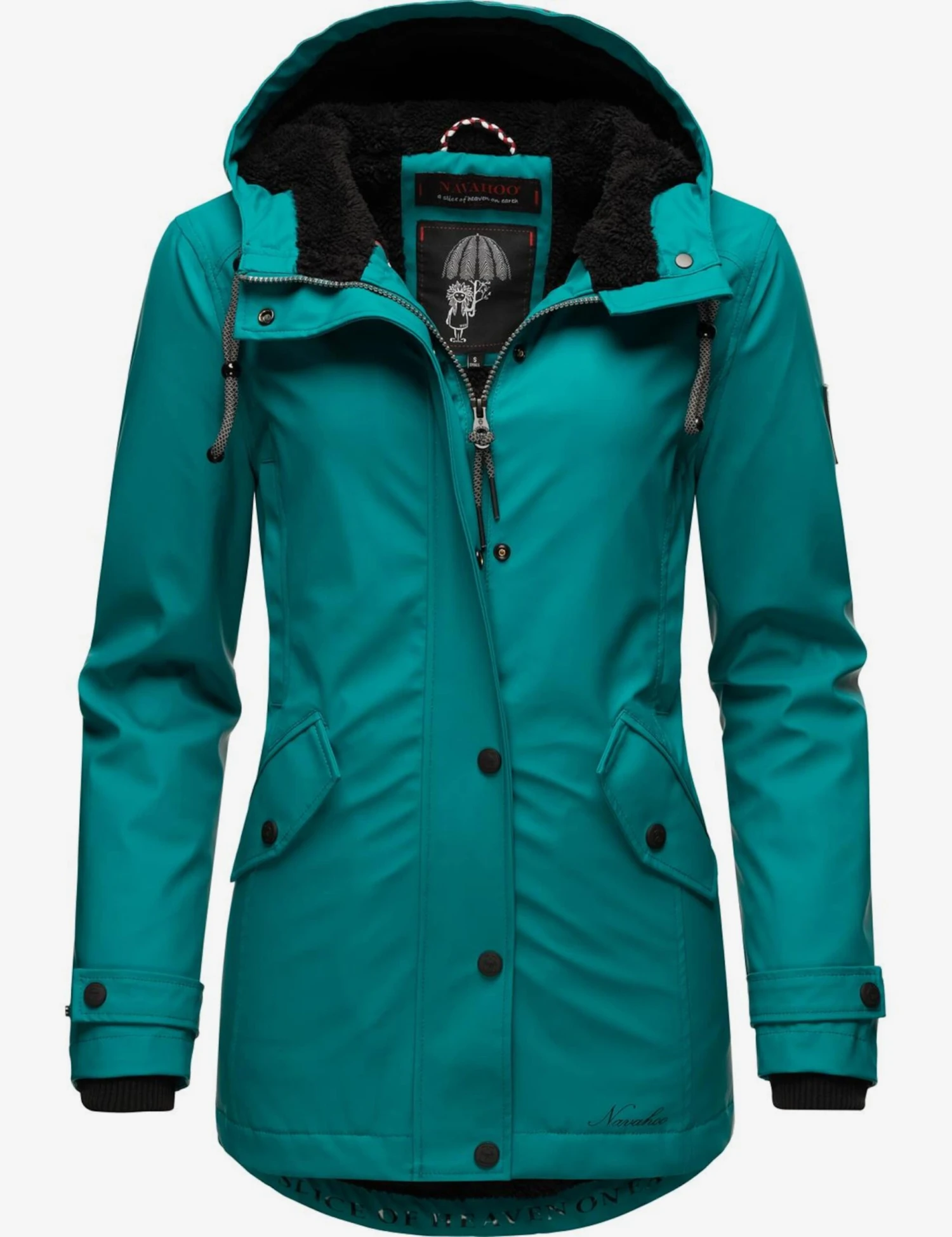 Navahoo Winterjassen Winterjas Lindraa Dames Blauw 8 Navahoo Winterjassen Winterjas Lindraa Dames Blauw - Afbeelding 6