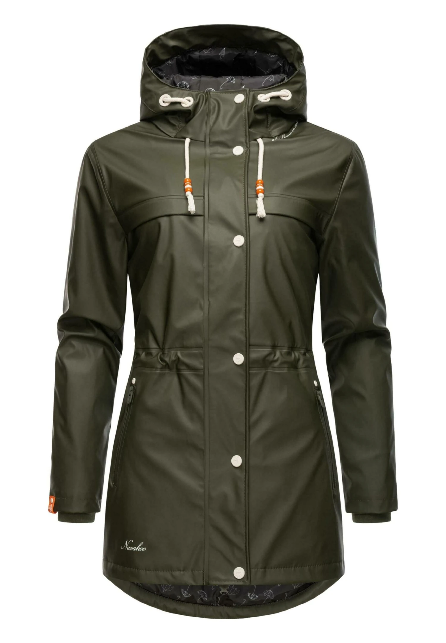 Navahoo Rainy Forest - Regenjas - Dark Olive