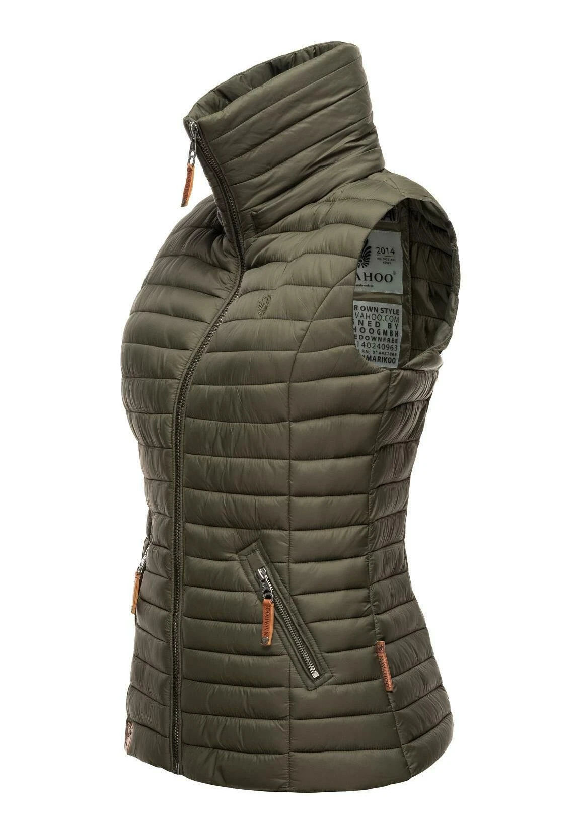 Navahoo Shadaa - Bodywarmer - Olive 9 Navahoo Shadaa - Bodywarmer - Olive - Afbeelding 7
