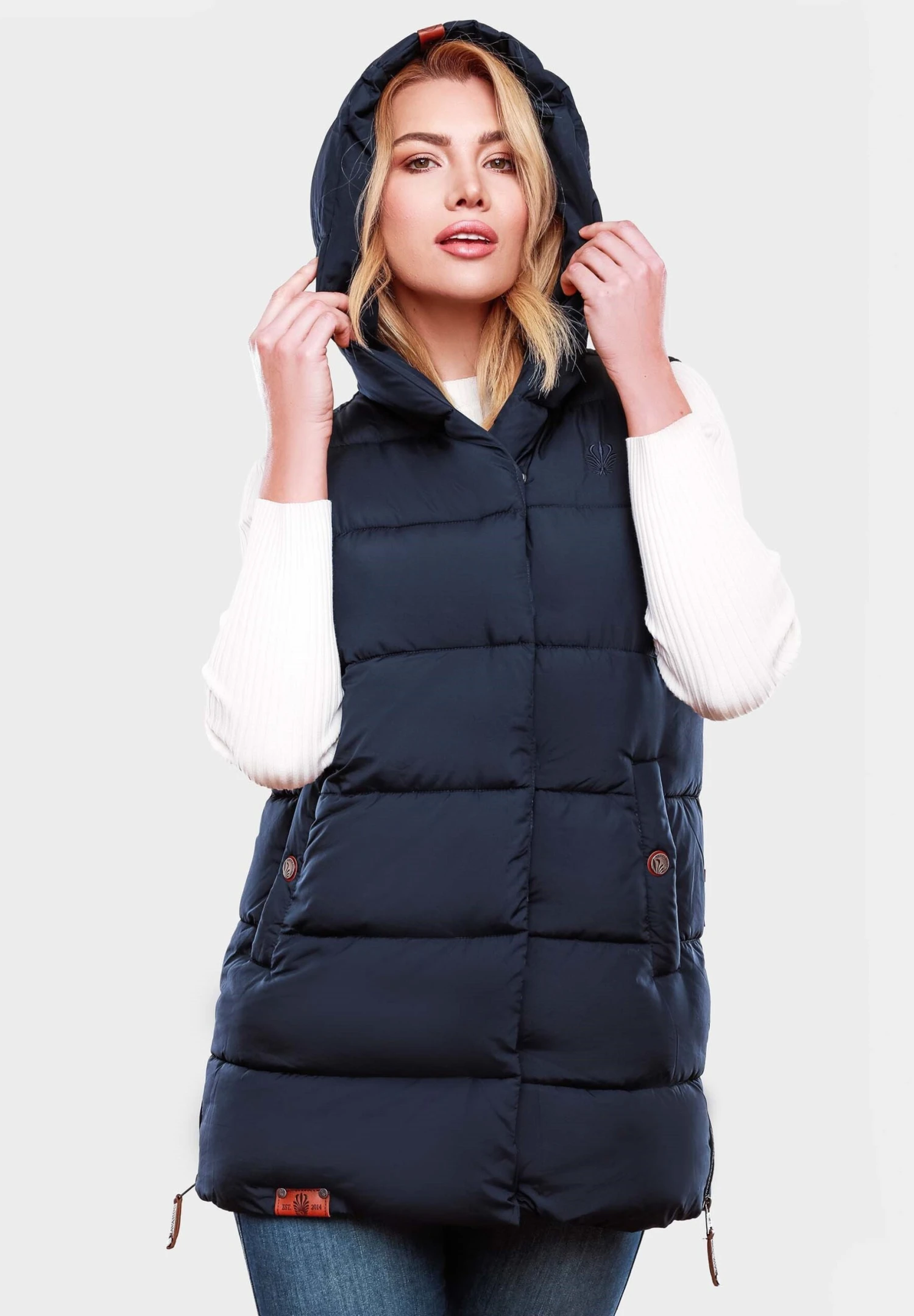 Navahoo Madilynaa - Bodywarmer - Dark Blue 3 Navahoo Madilynaa - Bodywarmer - Dark Blue