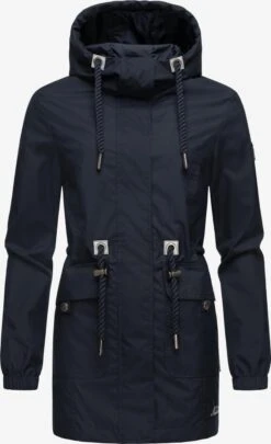 Navahoo Parkas Tussenparka Neophee Dames Kobaltblauw