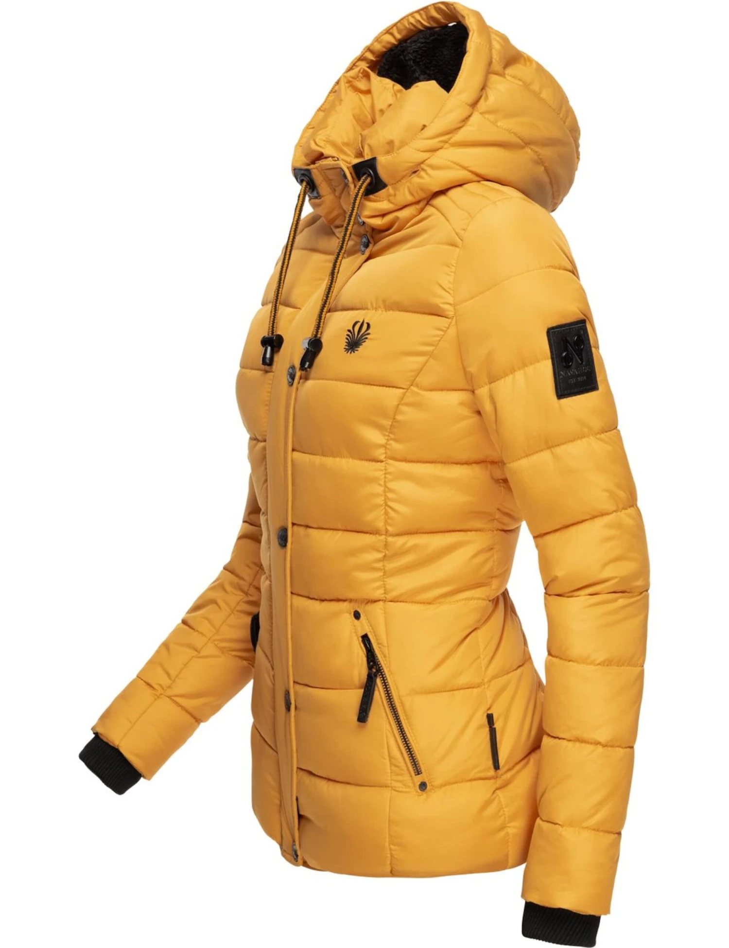 Navahoo Winterjassen Winterjas Zuckerbiene Dames Geel 9 Navahoo Winterjassen Winterjas Zuckerbiene Dames Geel - Afbeelding 7