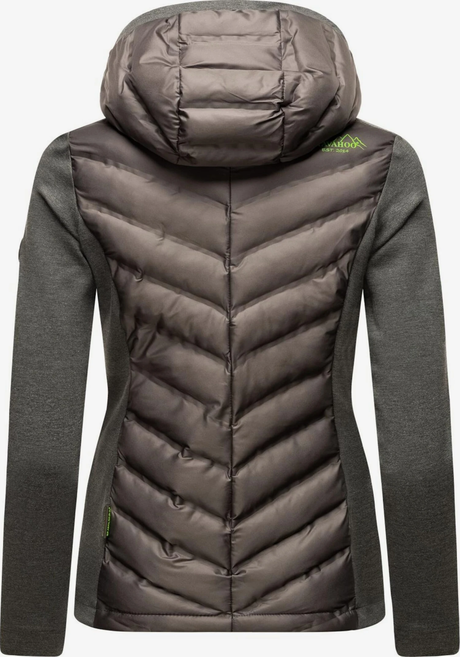 Navahoo Tussenjassen Tussenjas Nimm Mich Mit Dames Chocoladebruin / Donkergrijs 5 Navahoo Tussenjassen Tussenjas Nimm Mich Mit Dames Chocoladebruin / Donkergrijs - Afbeelding 3