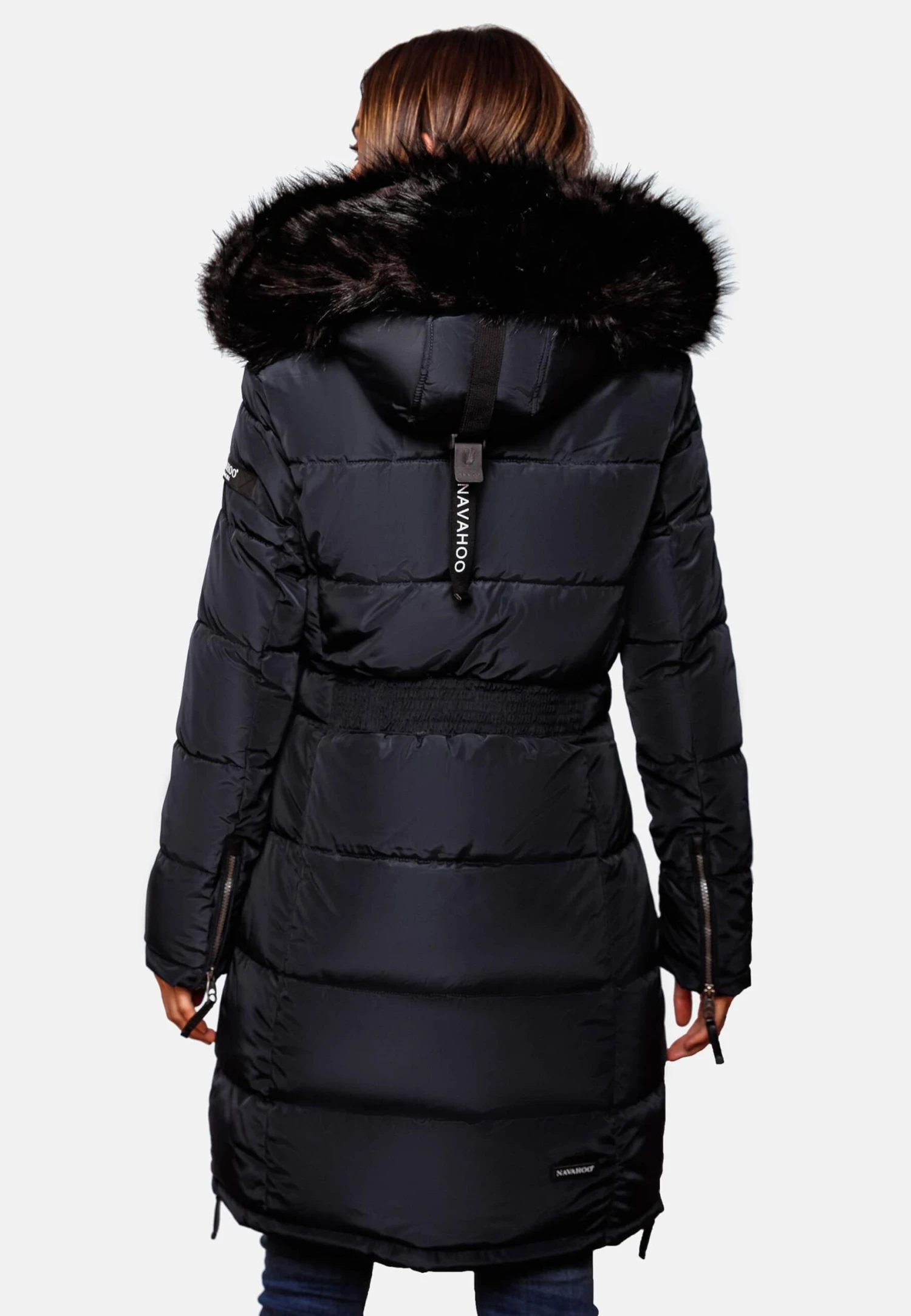 Navahoo Wintermantels Wintermantel Sinja Dames Navy 9 Navahoo Wintermantels Wintermantel Sinja Dames Navy - Afbeelding 7