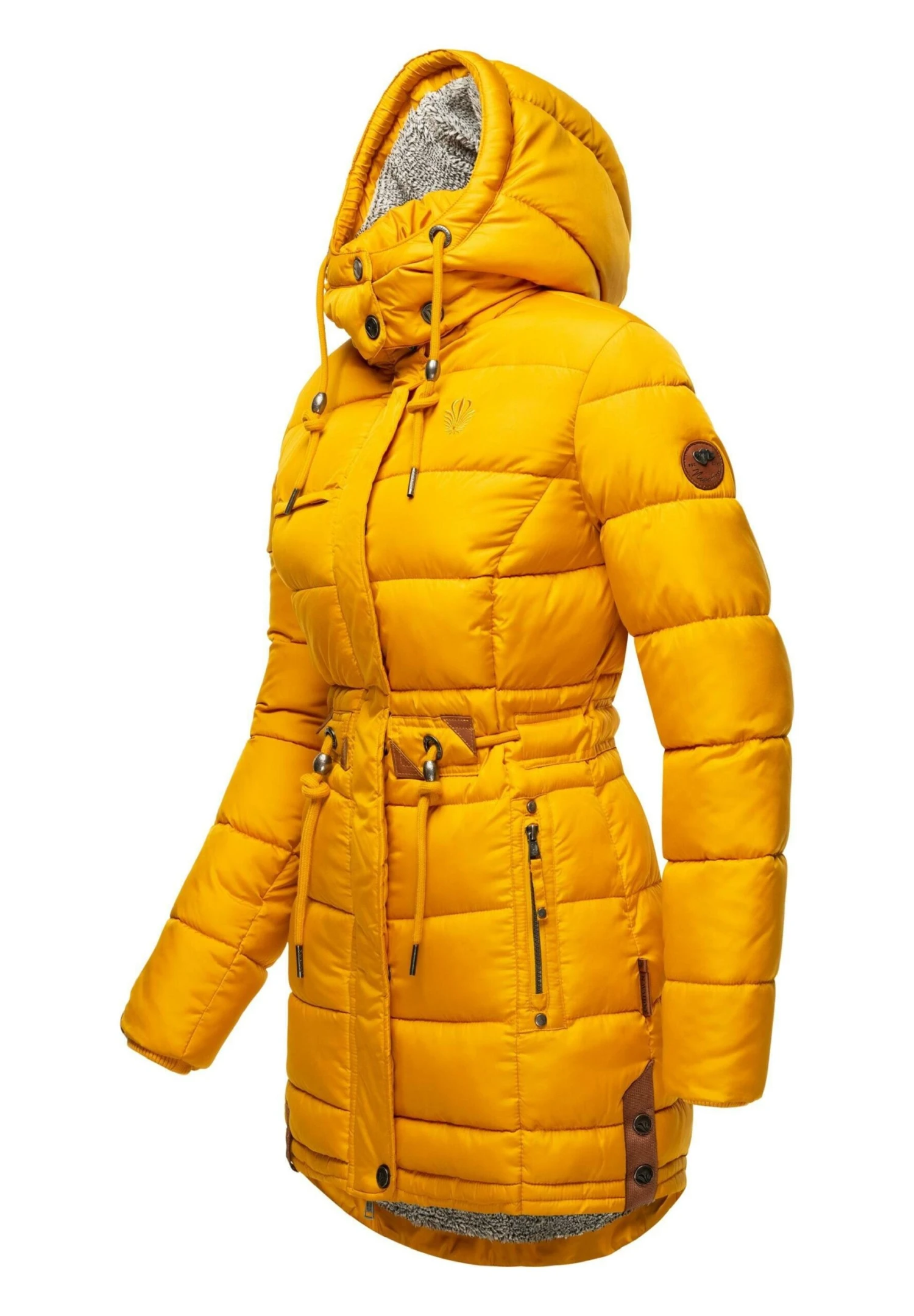 Navahoo Daliee - Winterjas - Dark Yellow 4 Navahoo Daliee - Winterjas - Dark Yellow - Afbeelding 2