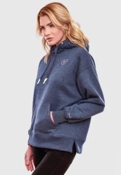 Navahoo Hoodies Sweatshirt Goldfee Dames Blauw -Navahoo c852f7b1a4f8be61c05df287693ba9ae