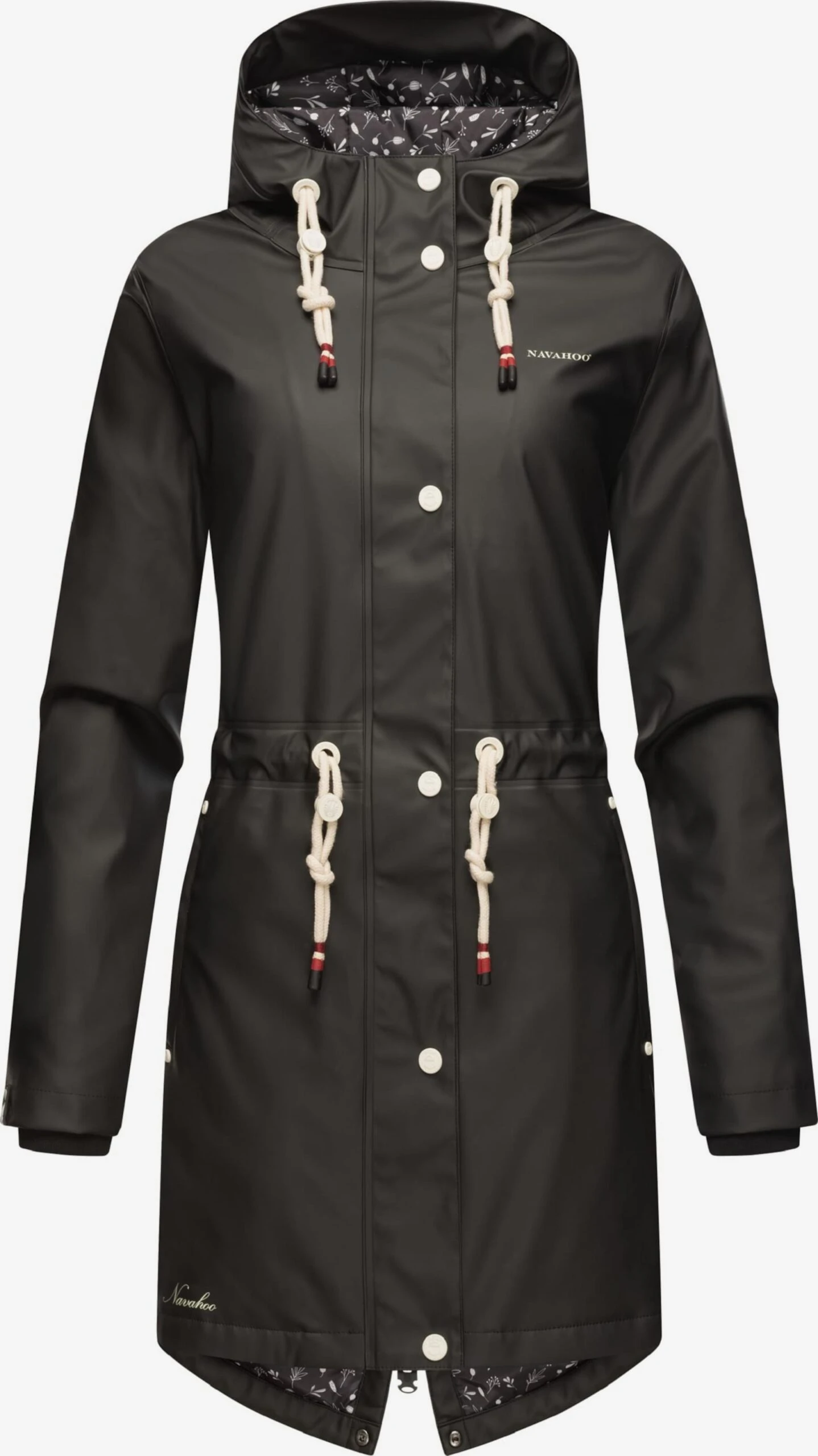 Navahoo Regenjassen Functionele Jas Flower Of Ocean Dames Zwart 2 Navahoo Regenjassen Functionele Jas Flower Of Ocean Dames Zwart