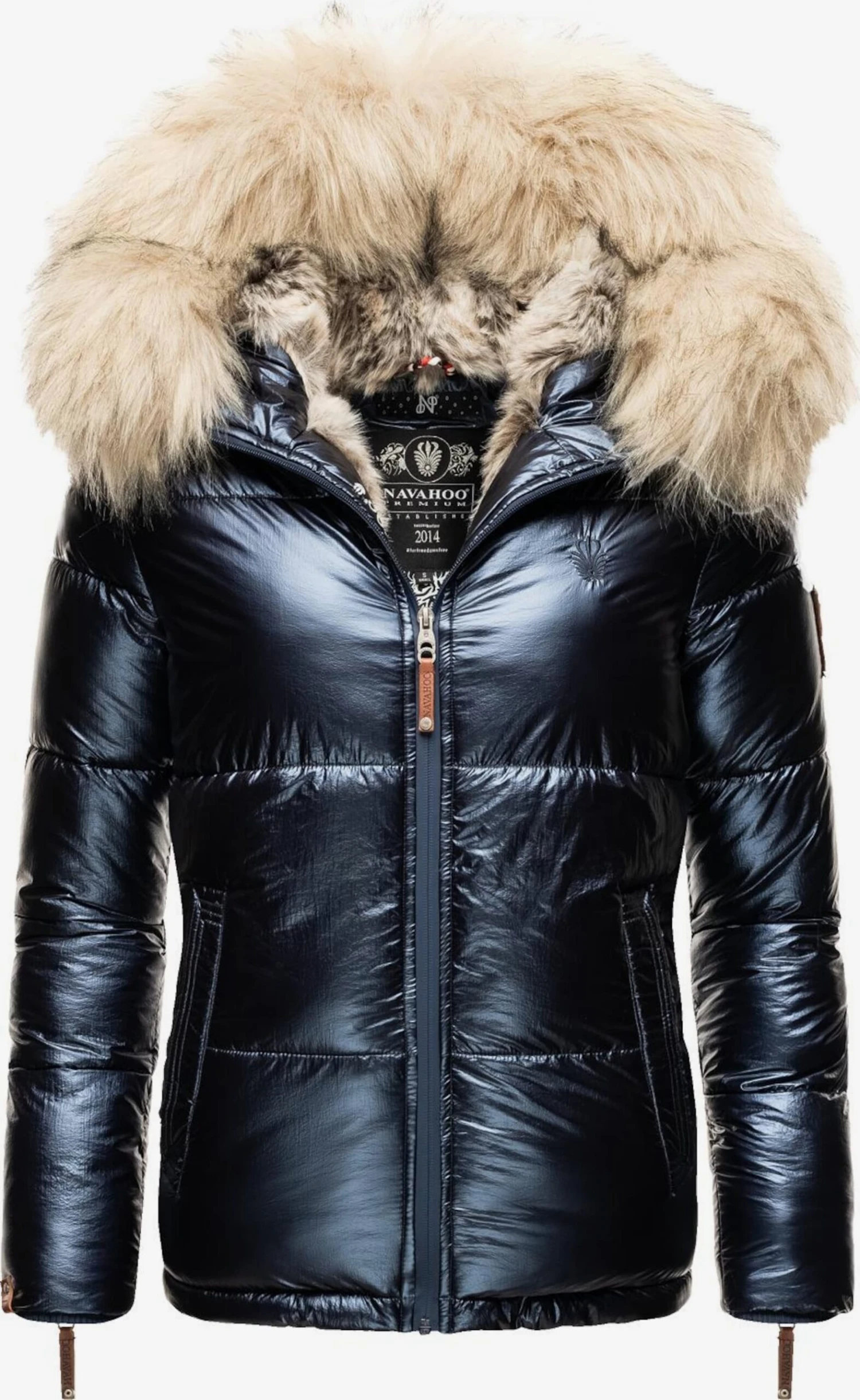 Navahoo Winterjassen Winterjas Tikunaa Dames Navy 3 Navahoo Winterjassen Winterjas Tikunaa Dames Navy