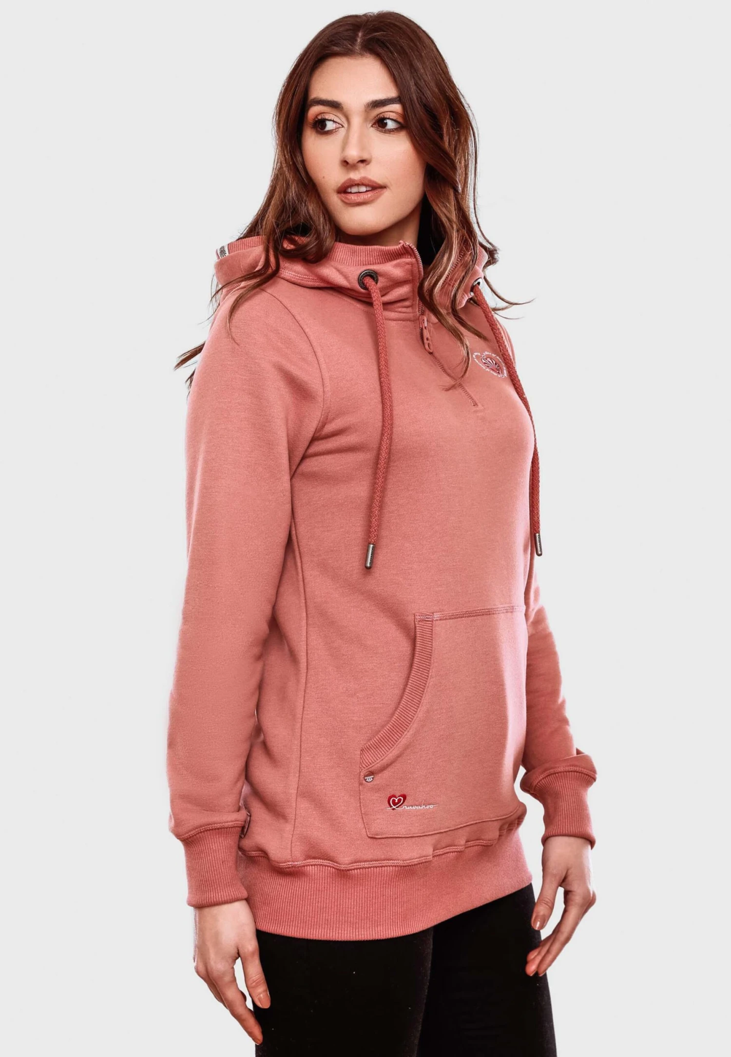 Navahoo Hoodies Sweatshirt Zauberelfe Dames Rosa 7 Navahoo Hoodies Sweatshirt Zauberelfe Dames Rosa - Afbeelding 5