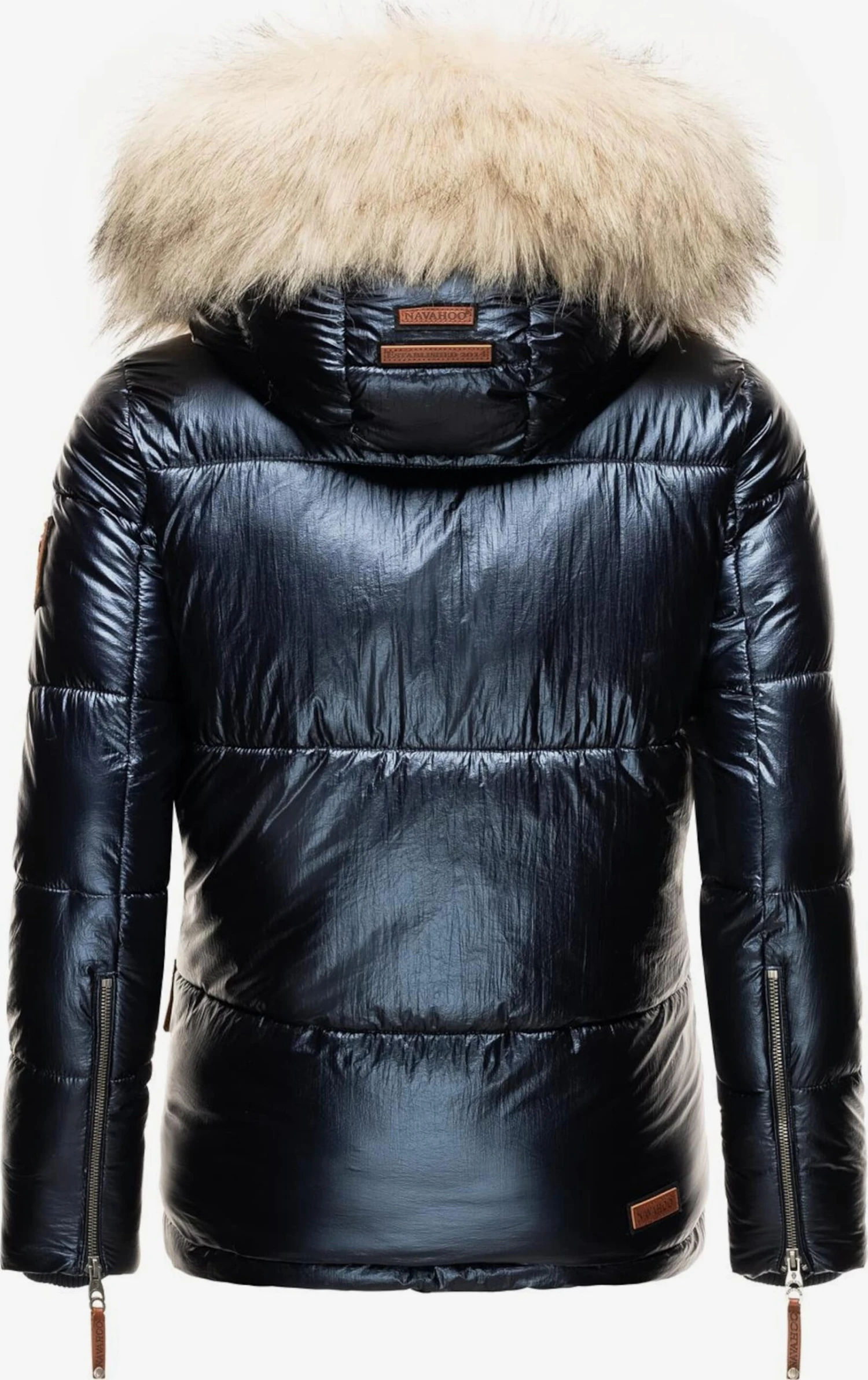 Navahoo Winterjassen Winterjas Tikunaa Dames Navy 5 Navahoo Winterjassen Winterjas Tikunaa Dames Navy - Afbeelding 3