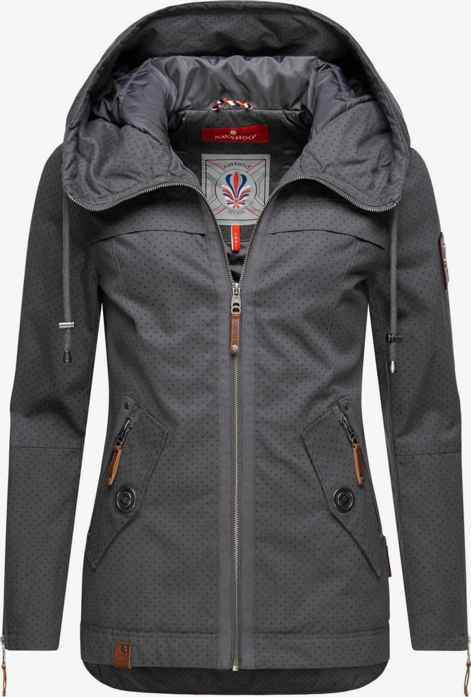 Navahoo Tussenjassen Tussenjas Wekoo Dames Antraciet / Donkergrijs 3 Navahoo Tussenjassen Tussenjas Wekoo Dames Antraciet / Donkergrijs