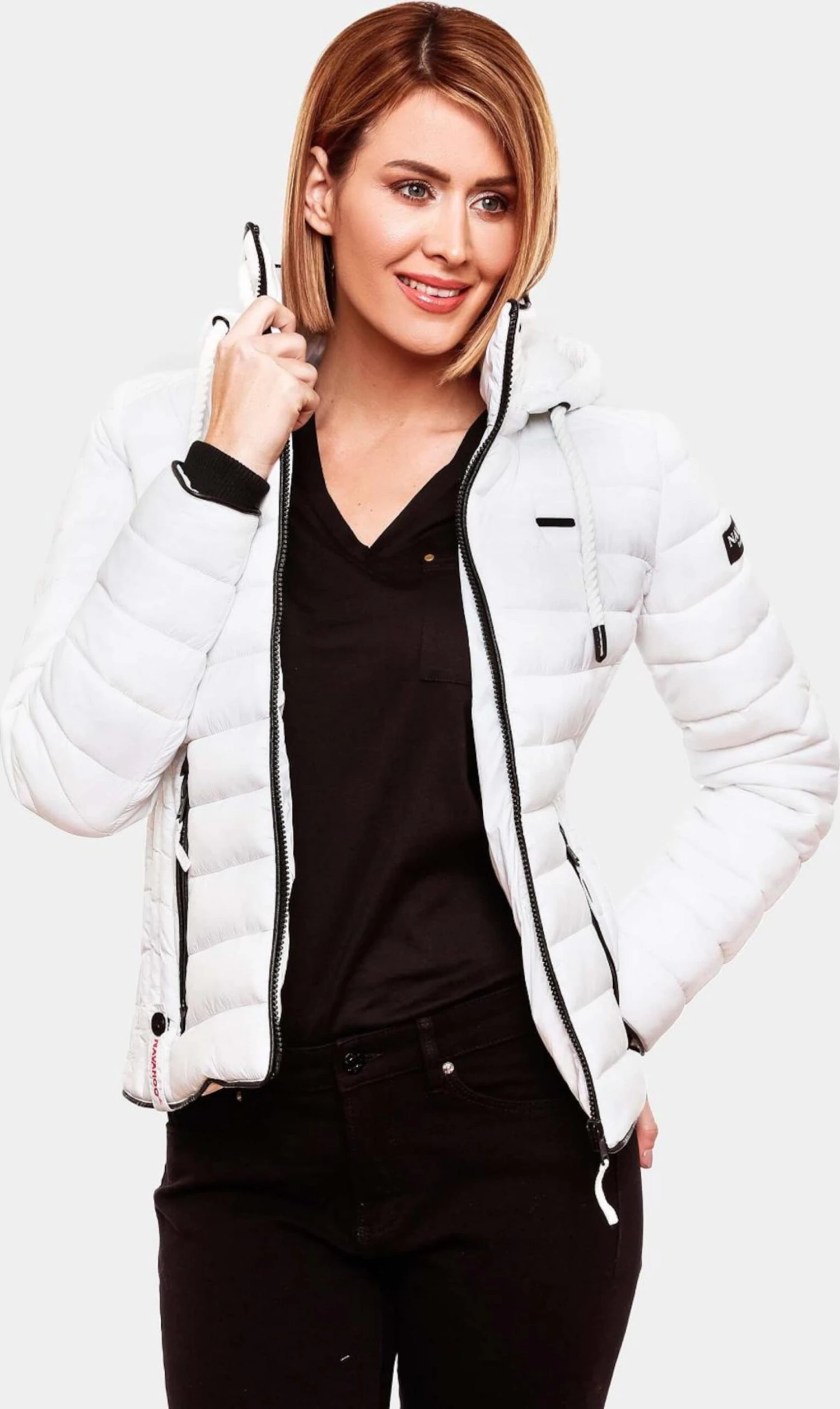 Navahoo Tussenjassen Tussenjas Lulana Dames Wit 10 Navahoo Tussenjassen Tussenjas Lulana Dames Wit - Afbeelding 8