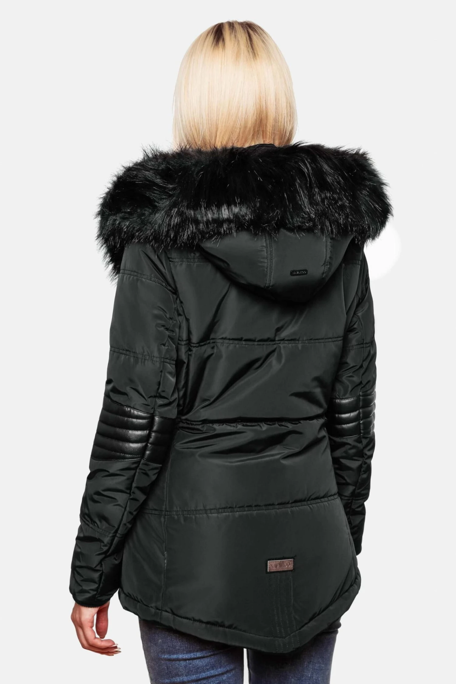 Navahoo Winterjassen Winterjas Nirvana Dames Zwart 8 Navahoo Winterjassen Winterjas Nirvana Dames Zwart - Afbeelding 6