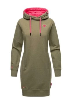 Navahoo Jurk - Dusty Olive Melange 12 Navahoo Jurk - Dusty Olive Melange -Navahoo cb771dab5ef94e2a8c47bb8ad9e5b3d6