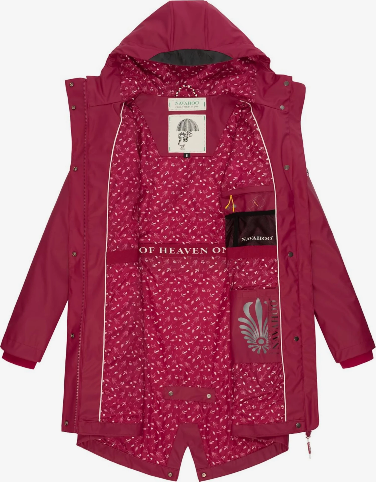 Navahoo Outdoor Jassen Functionele Jas Tropical Storm Dames Roze 8 Navahoo Outdoor Jassen Functionele Jas Tropical Storm Dames Roze - Afbeelding 6
