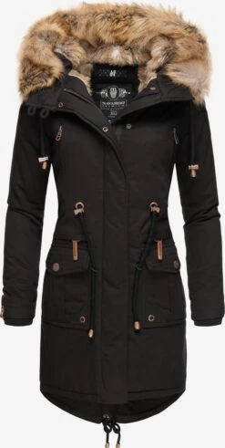 Navahoo Parkas Winterparka Rosinchen Dames Zwart