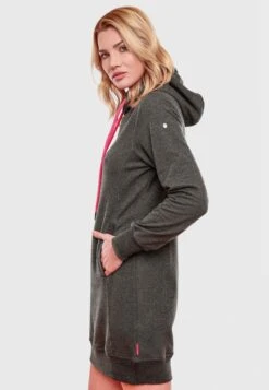 Navahoo Mini Jurken Jurk Dames Donkergrijs -Navahoo d544f212e0dd13b332f149f42f931987