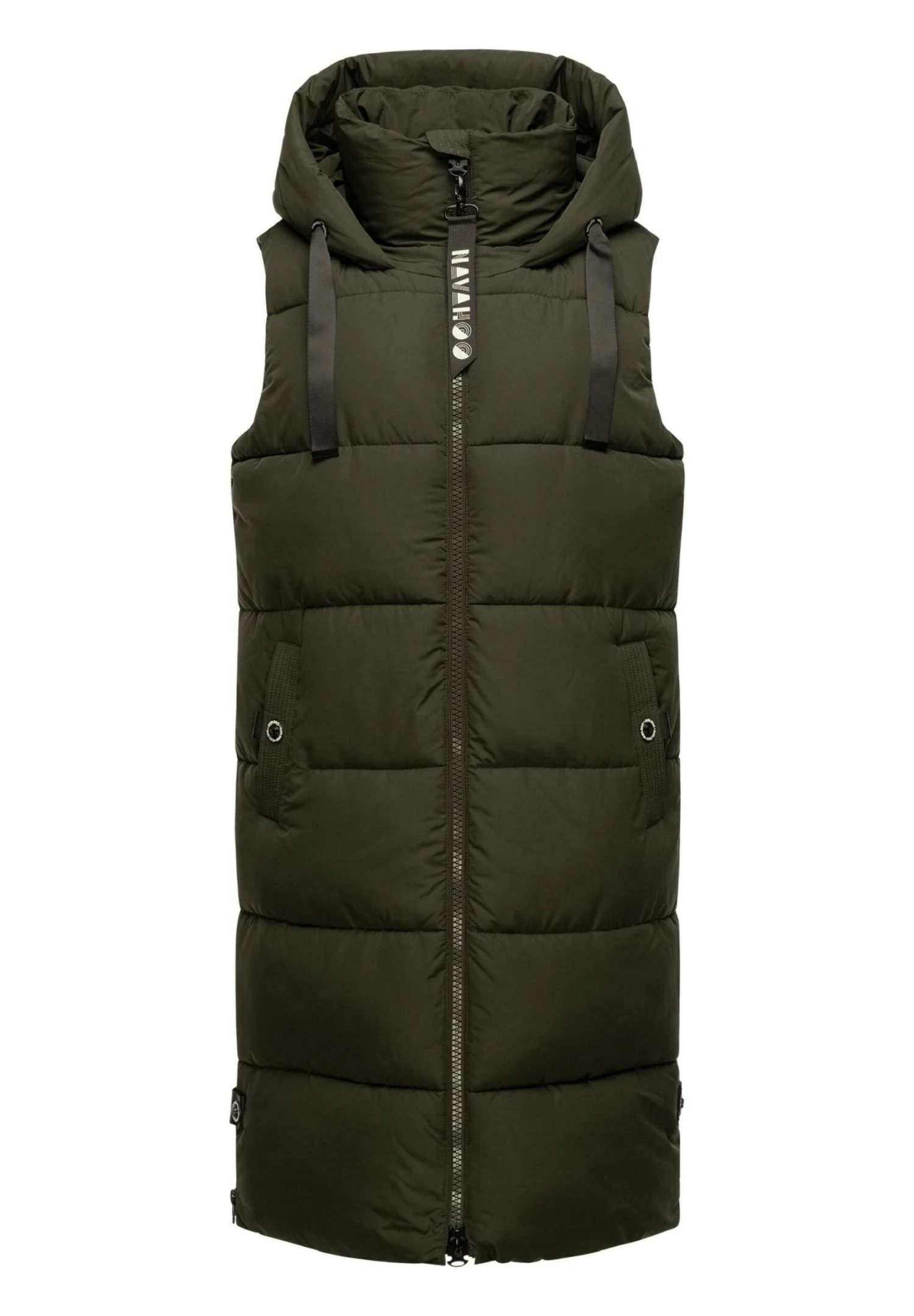 Navahoo Schnuffelchen - Bodywarmer - Dark Olive