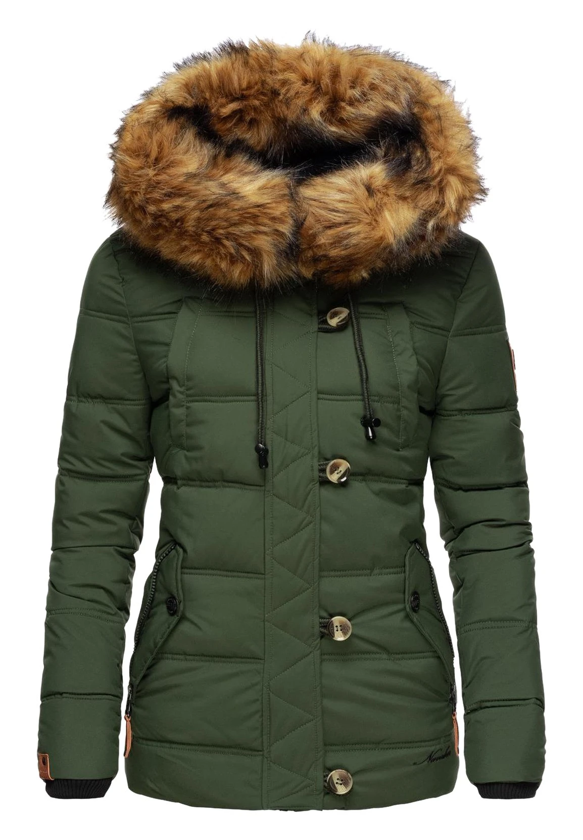 Navahoo Zoja - Winterjas - Green 4 Navahoo Zoja - Winterjas - Green - Afbeelding 2