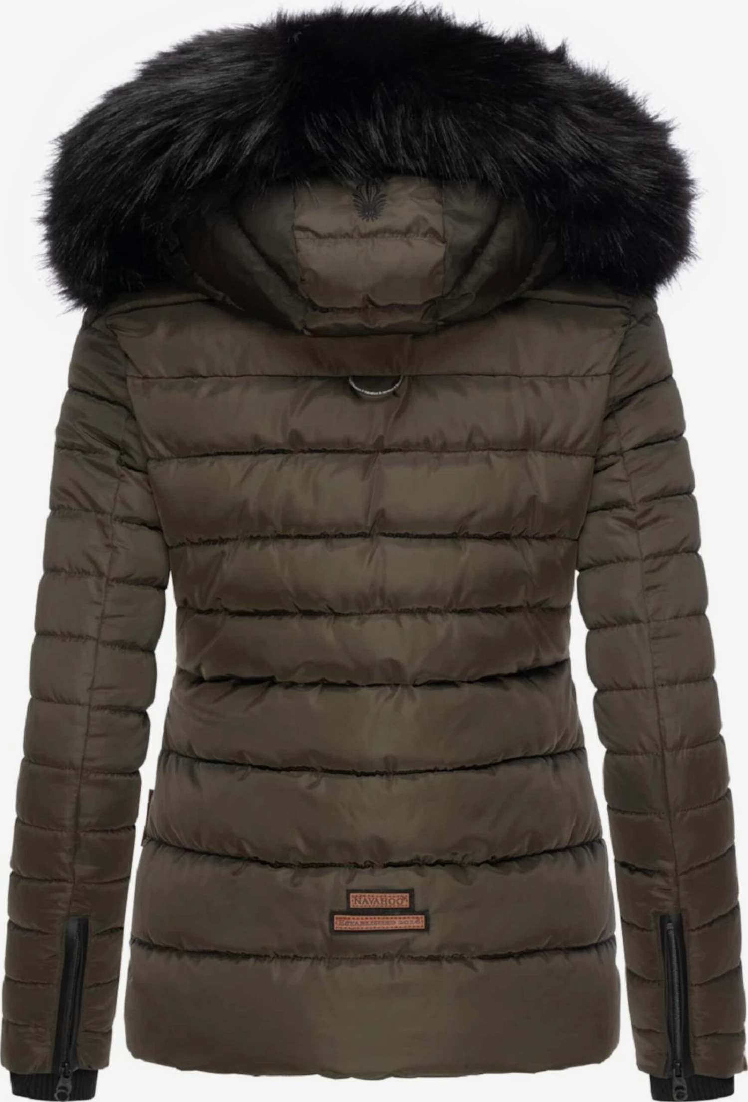 Navahoo Winterjassen Winterjas Wisteriaa Dames Kaki 5 Navahoo Winterjassen Winterjas Wisteriaa Dames Kaki - Afbeelding 3