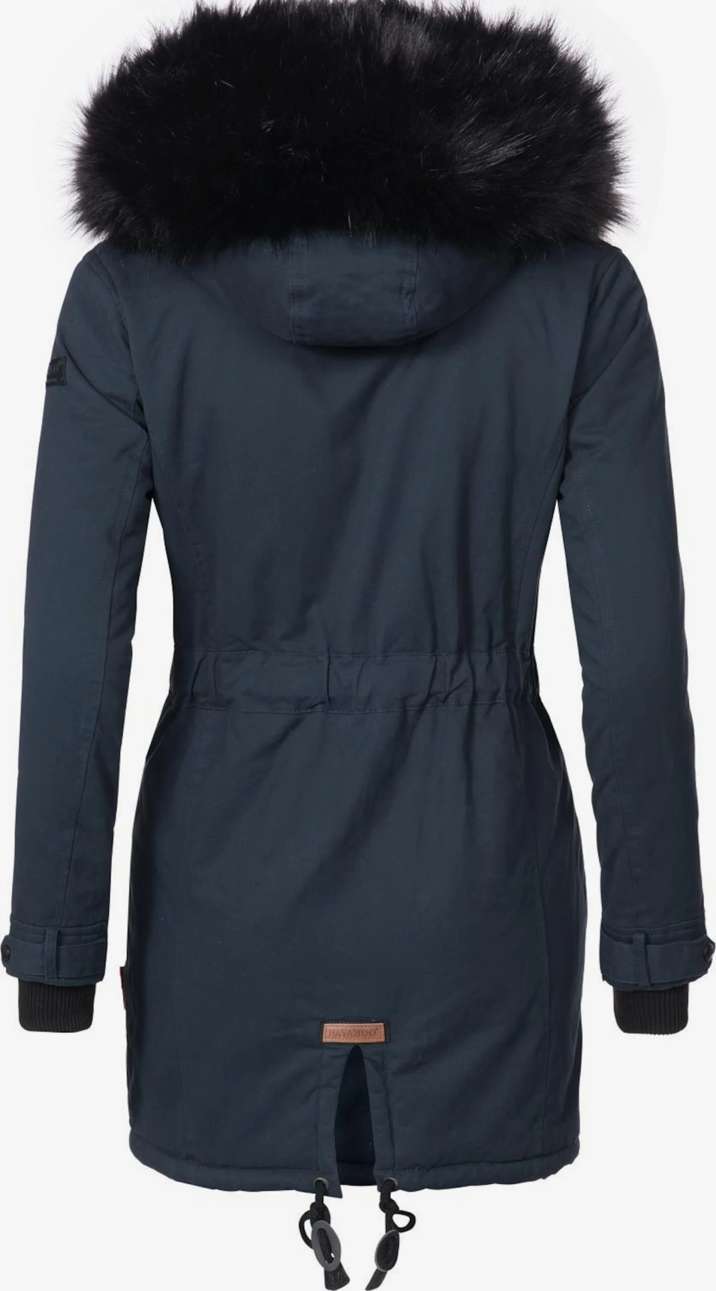 Navahoo Parkas Winterparka Luluna Dames Nachtblauw 4 Navahoo Parkas Winterparka Luluna Dames Nachtblauw - Afbeelding 2