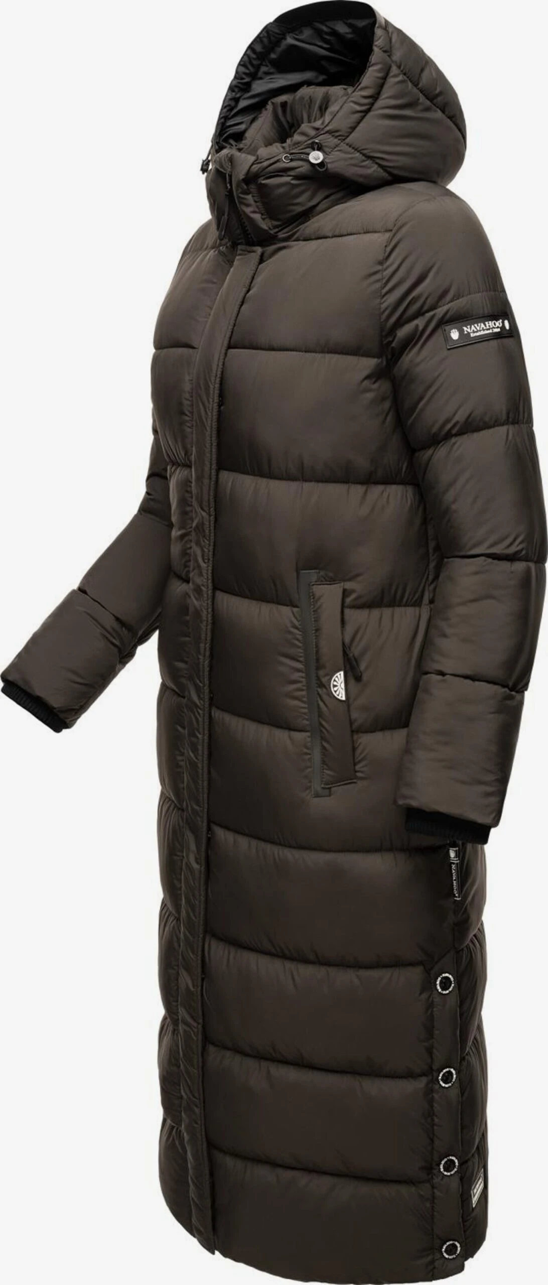 Navahoo Regenmantels Functionele Mantel Isalie Dames Antraciet 4 Navahoo Regenmantels Functionele Mantel Isalie Dames Antraciet - Afbeelding 2