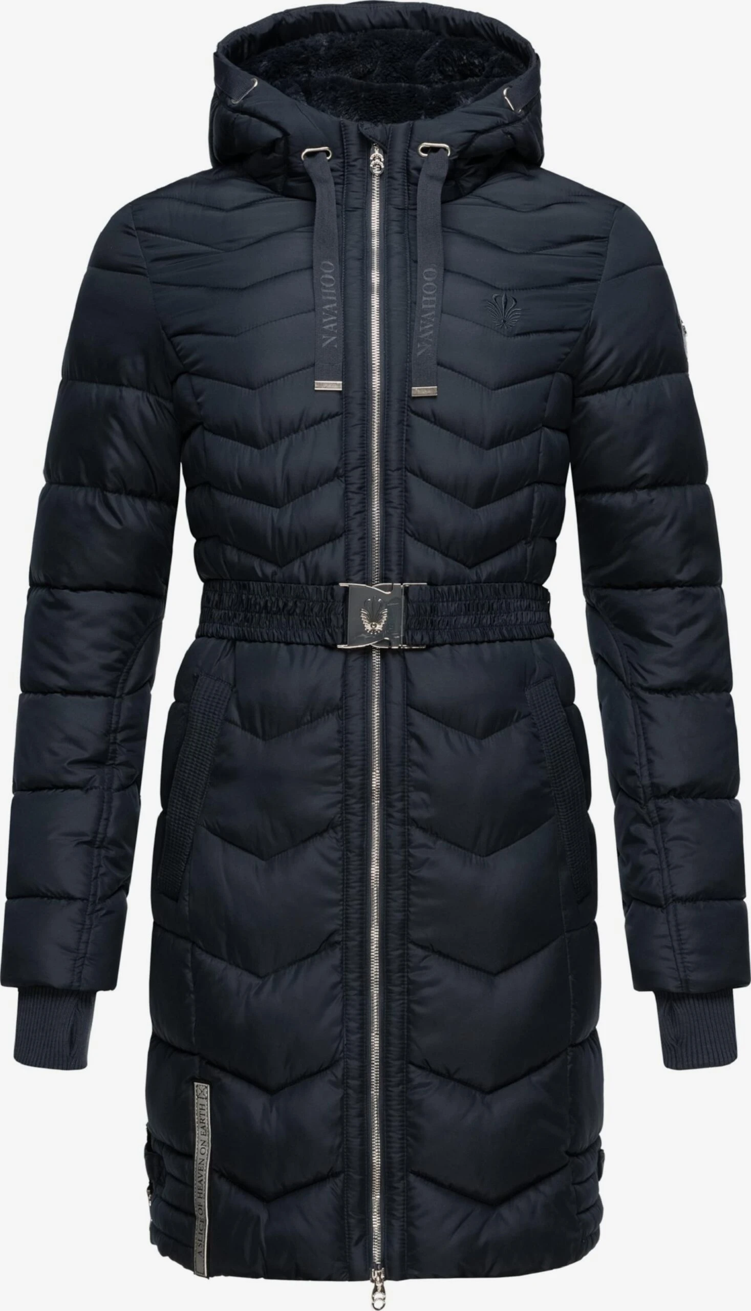 Navahoo Wintermantels Wintermantel Alpenveilchen Dames Navy 3 Navahoo Wintermantels Wintermantel Alpenveilchen Dames Navy