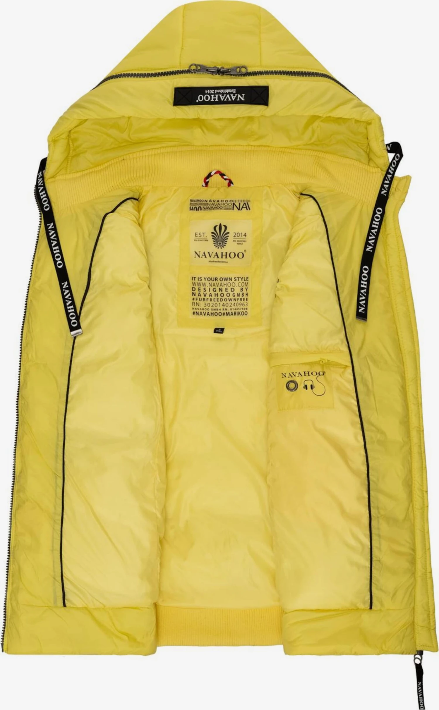 Navahoo Bodywarmers Bodywarmer Kassidy Dames Geel 8 Navahoo Bodywarmers Bodywarmer Kassidy Dames Geel - Afbeelding 6