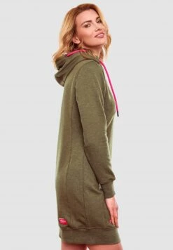 Navahoo Jurk - Dusty Olive Melange 11 Navahoo Jurk - Dusty Olive Melange -Navahoo dd59c12674ed4bfdb3e1fae2a82efb3d