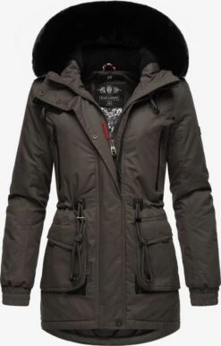 Navahoo Parkas Winterparka Dames Olijfgroen