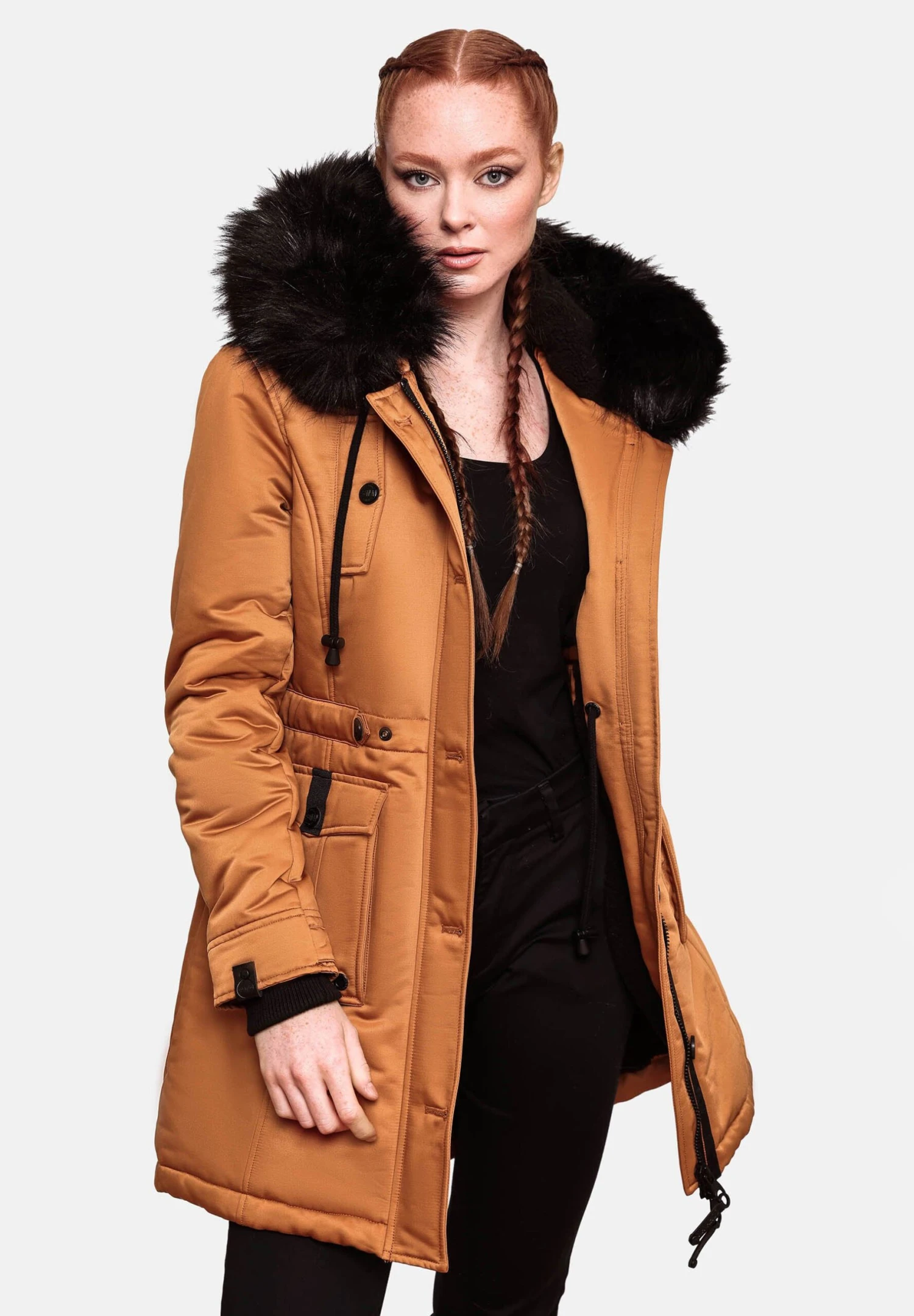 Navahoo Luluna - Winterjas - Rusty Cinnamon 6 Navahoo Luluna - Winterjas - Rusty Cinnamon - Afbeelding 4