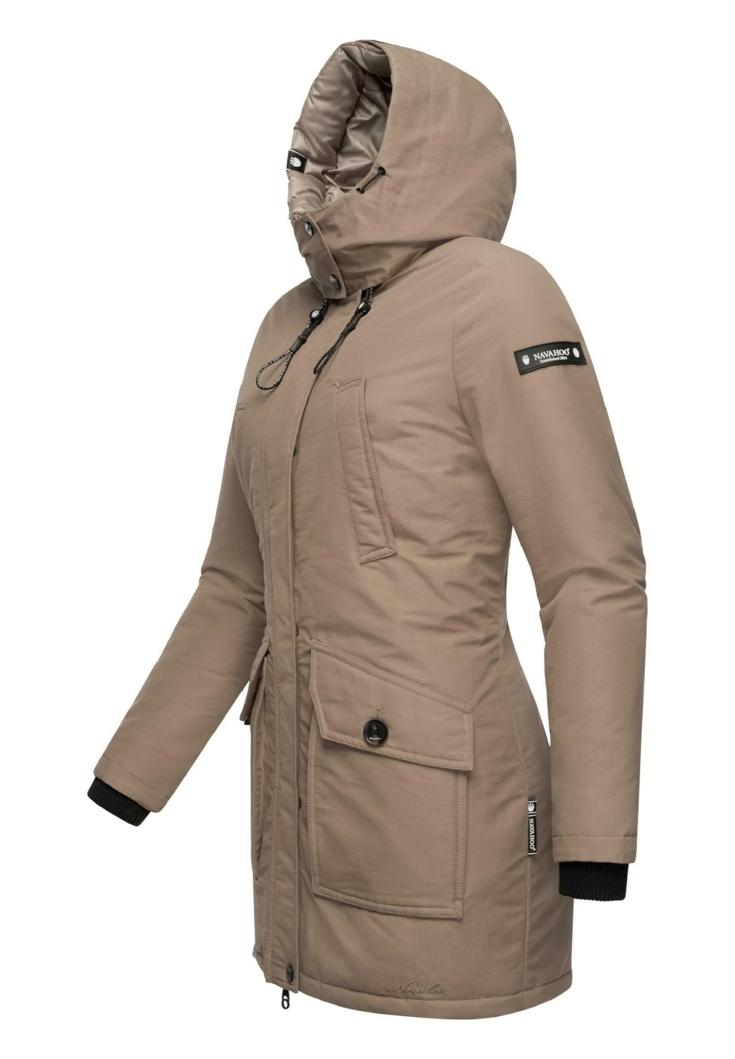 Navahoo Blizzardstorm - Parka - Taupe Grey 4 Navahoo Blizzardstorm - Parka - Taupe Grey - Afbeelding 2