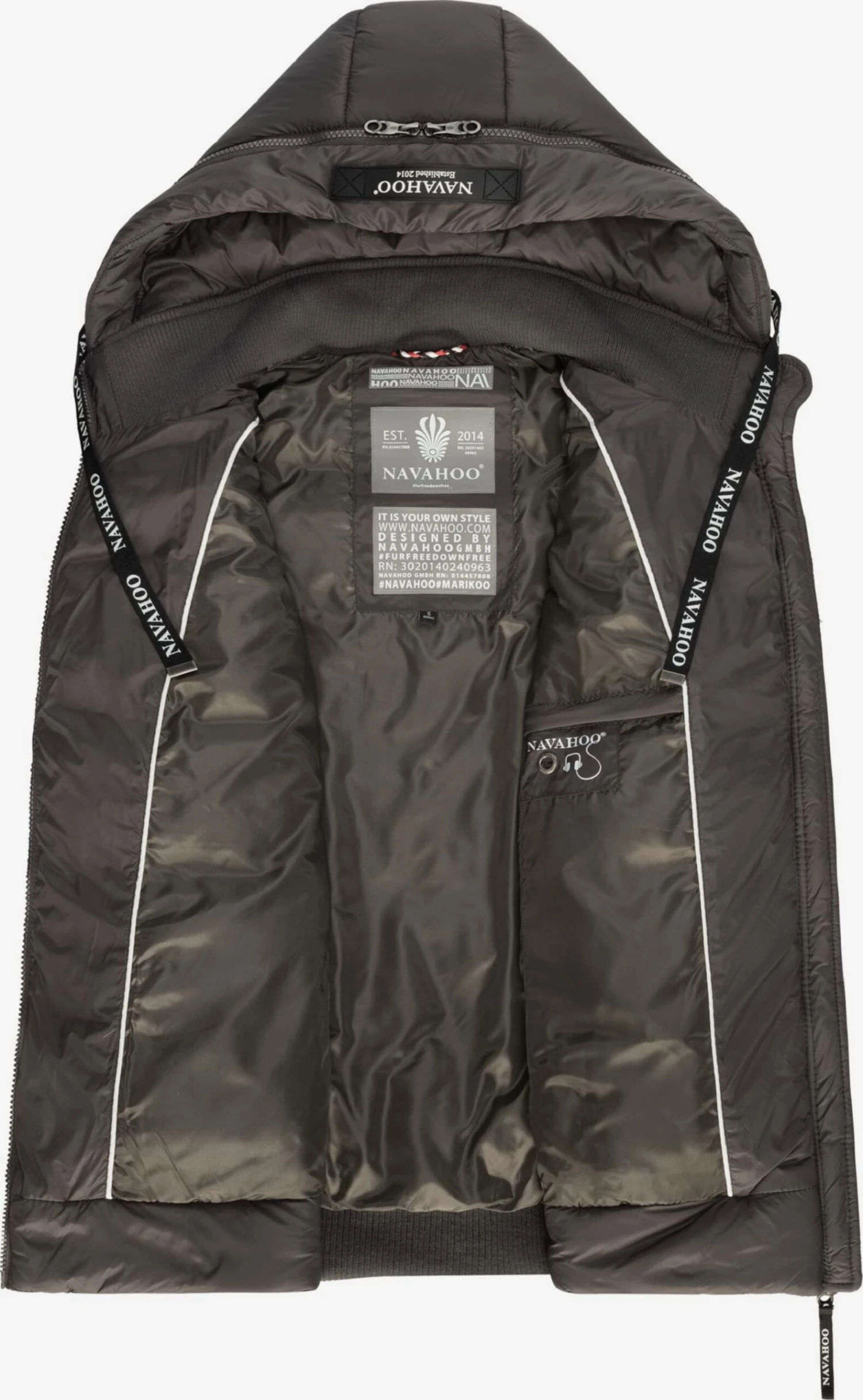 Navahoo Bodywarmers Bodywarmer Kassidy Dames Grijs 8 Navahoo Bodywarmers Bodywarmer Kassidy Dames Grijs - Afbeelding 6