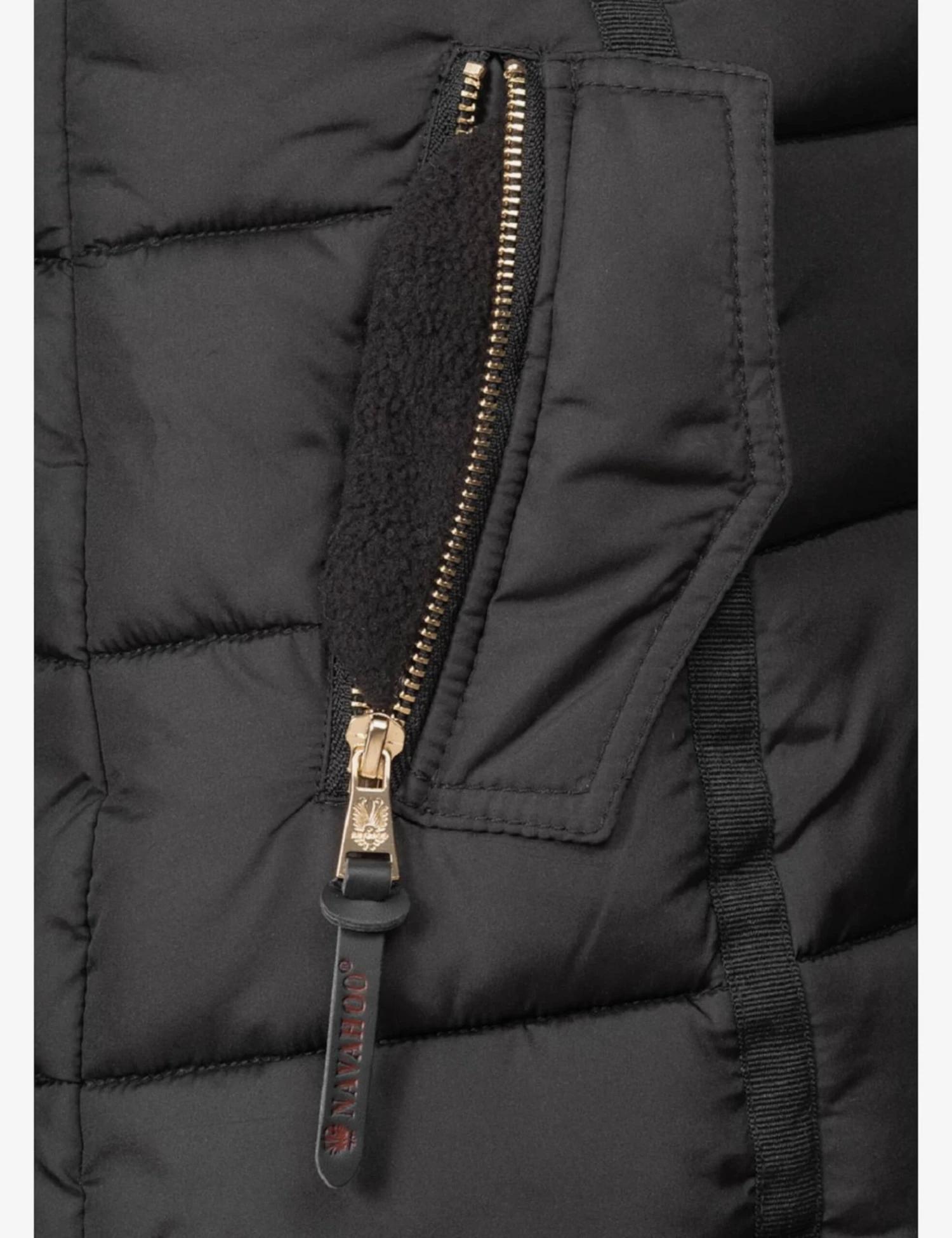 Navahoo Wintermantels Wintermantel Papaya Dames Zwart 8 Navahoo Wintermantels Wintermantel Papaya Dames Zwart - Afbeelding 6