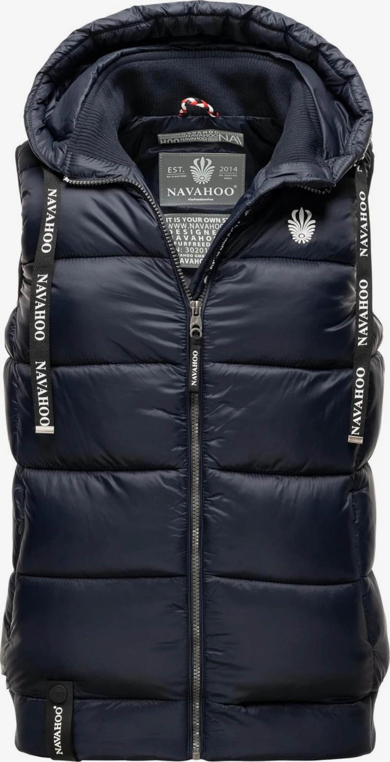 Navahoo Bodywarmers Bodywarmer Kassidy Dames Navy 4 Navahoo Bodywarmers Bodywarmer Kassidy Dames Navy - Afbeelding 2