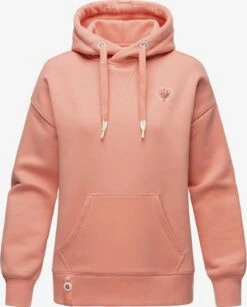 Navahoo Hoodies Sweatshirt Goldfee Dames Abrikoos