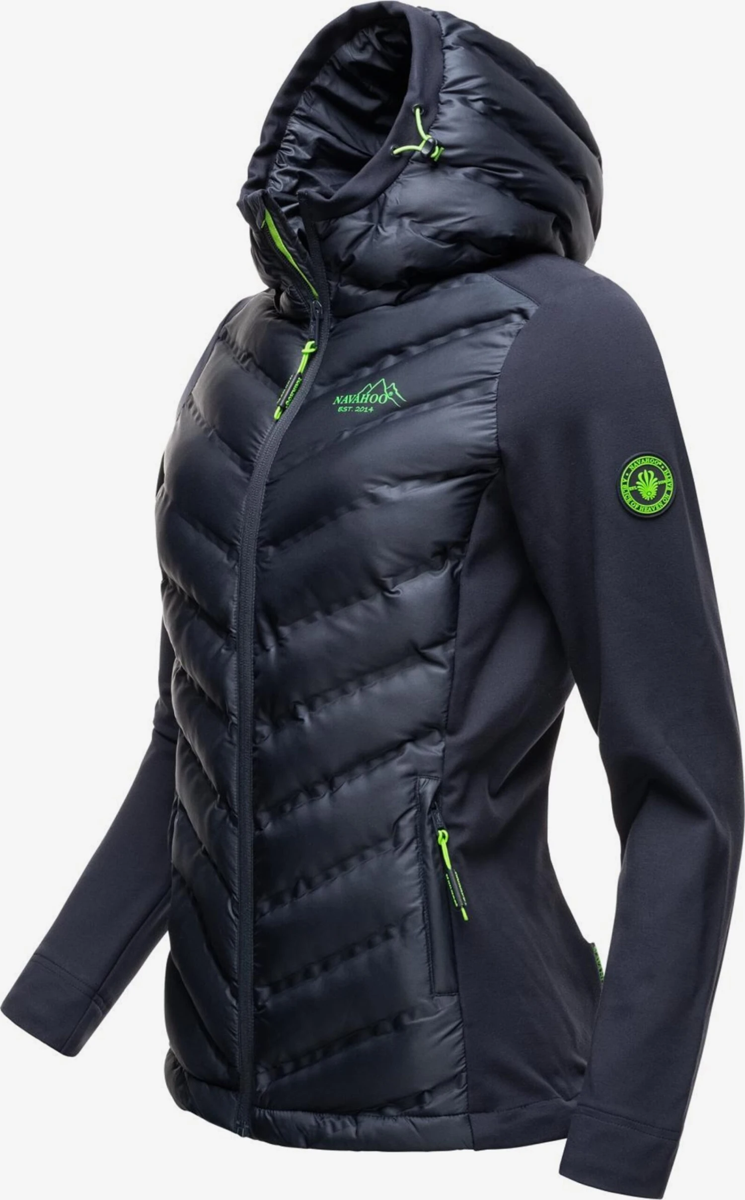 Navahoo Tussenjassen Tussenjas Nimm Mich Mit Dames Nachtblauw 4 Navahoo Tussenjassen Tussenjas Nimm Mich Mit Dames Nachtblauw - Afbeelding 2