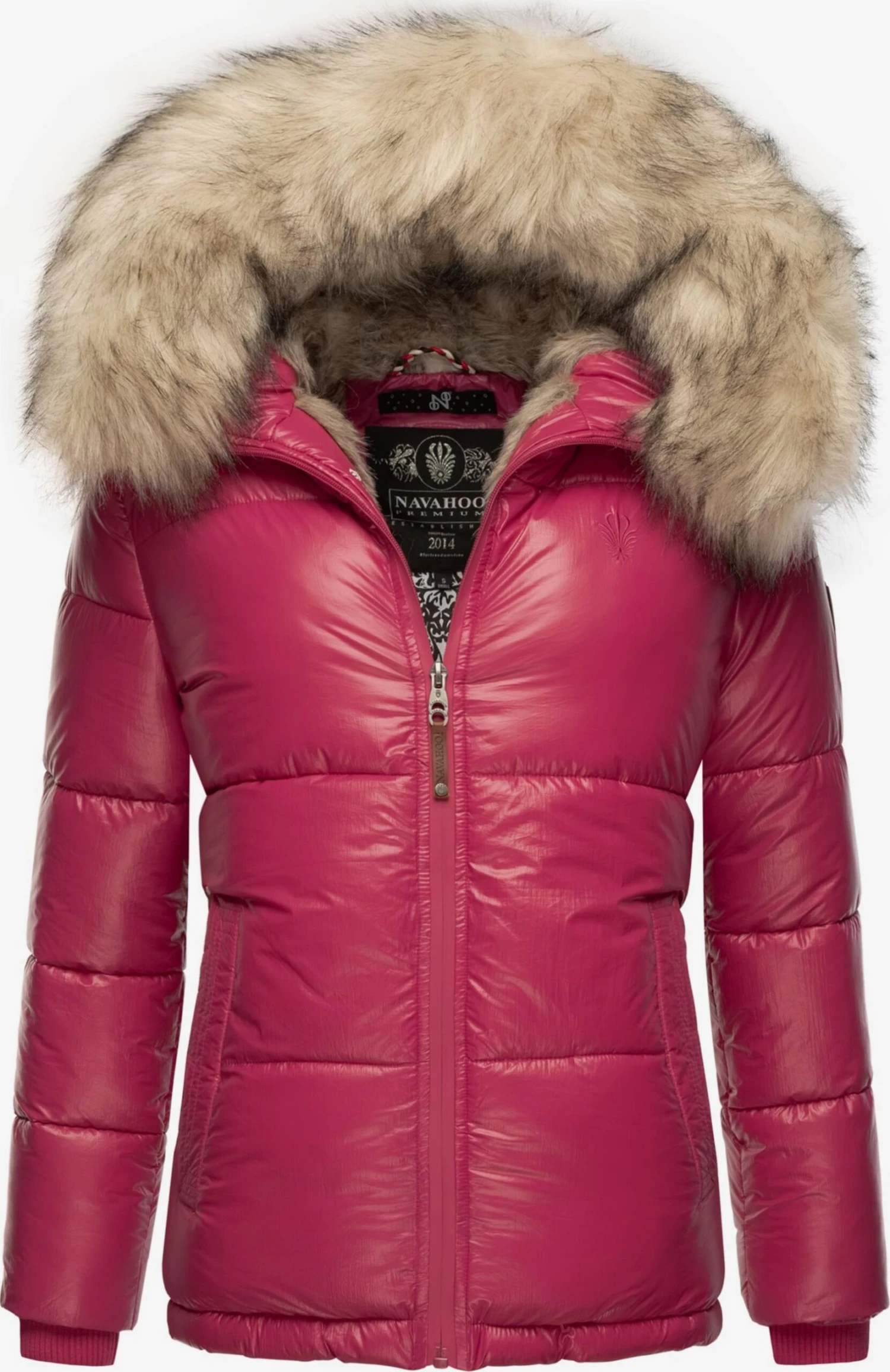 Navahoo Winterjassen Winterjas Tikunaa Dames Fuchsia 3 Navahoo Winterjassen Winterjas Tikunaa Dames Fuchsia