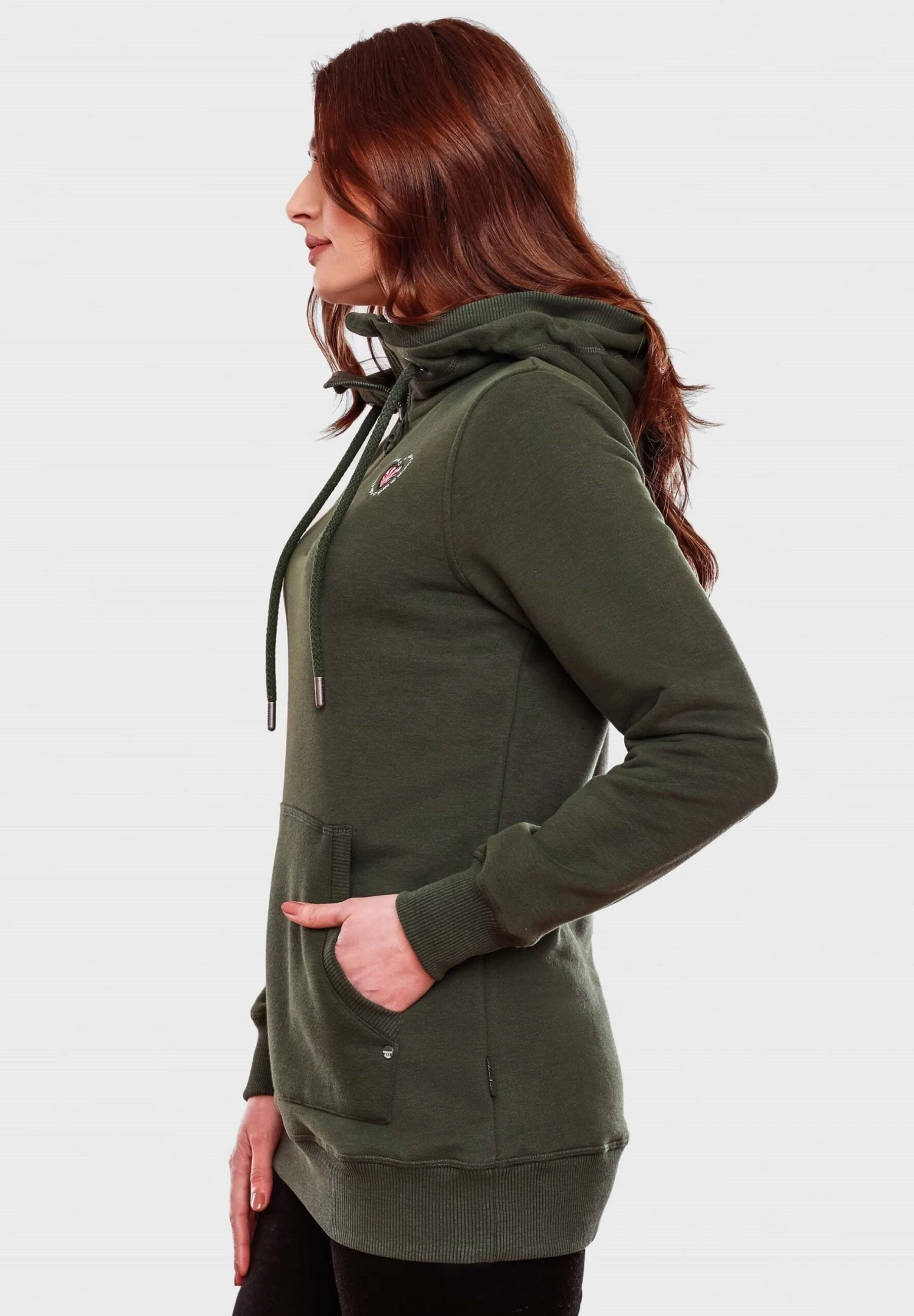 Navahoo Zauberelfe - Hoodie - Dark Olive 5 Navahoo Zauberelfe - Hoodie - Dark Olive - Afbeelding 3