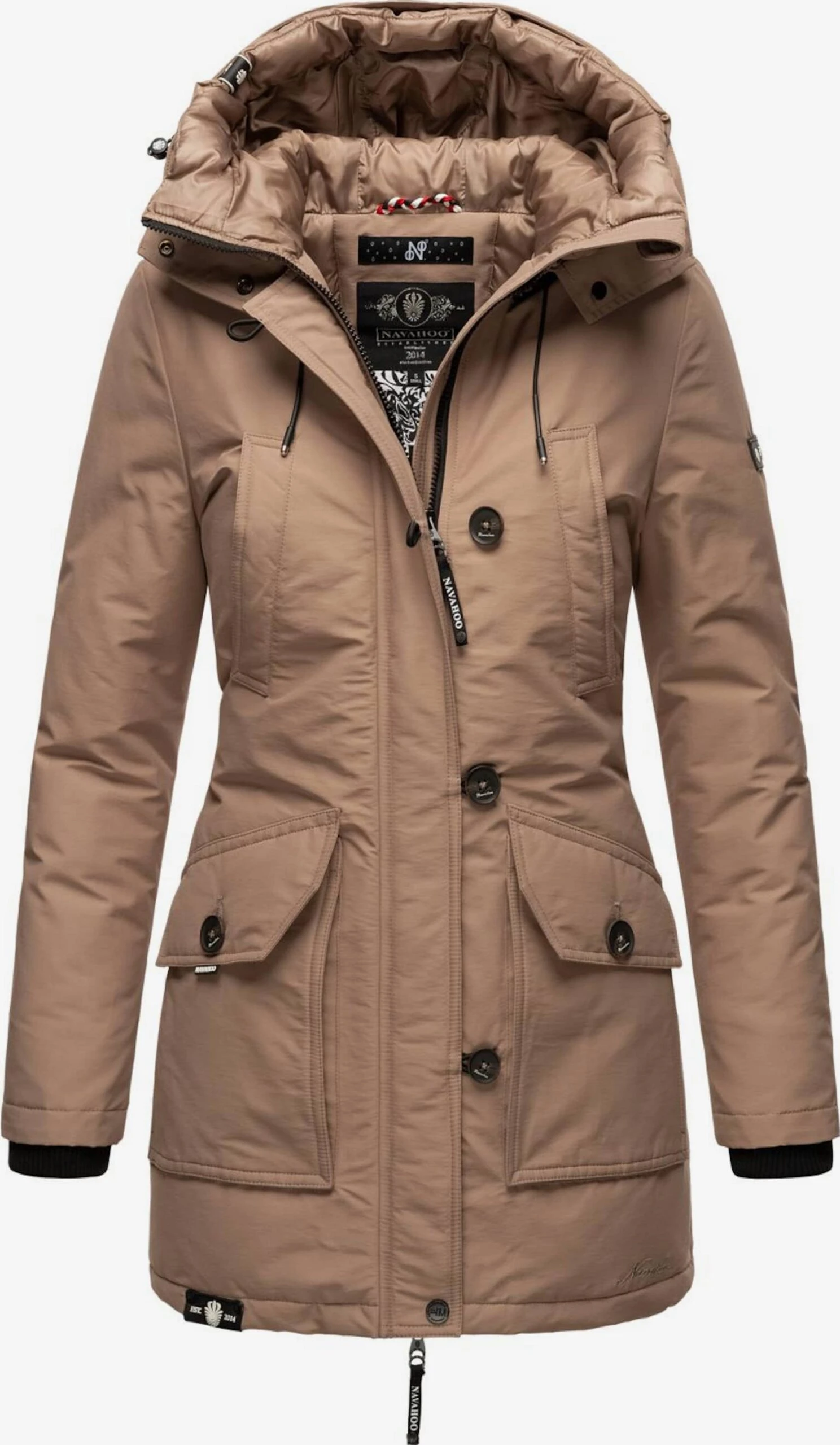 Navahoo Parkas Winterparka Freeze Stoorm Dames Lichtbruin 6 Navahoo Parkas Winterparka Freeze Stoorm Dames Lichtbruin - Afbeelding 4