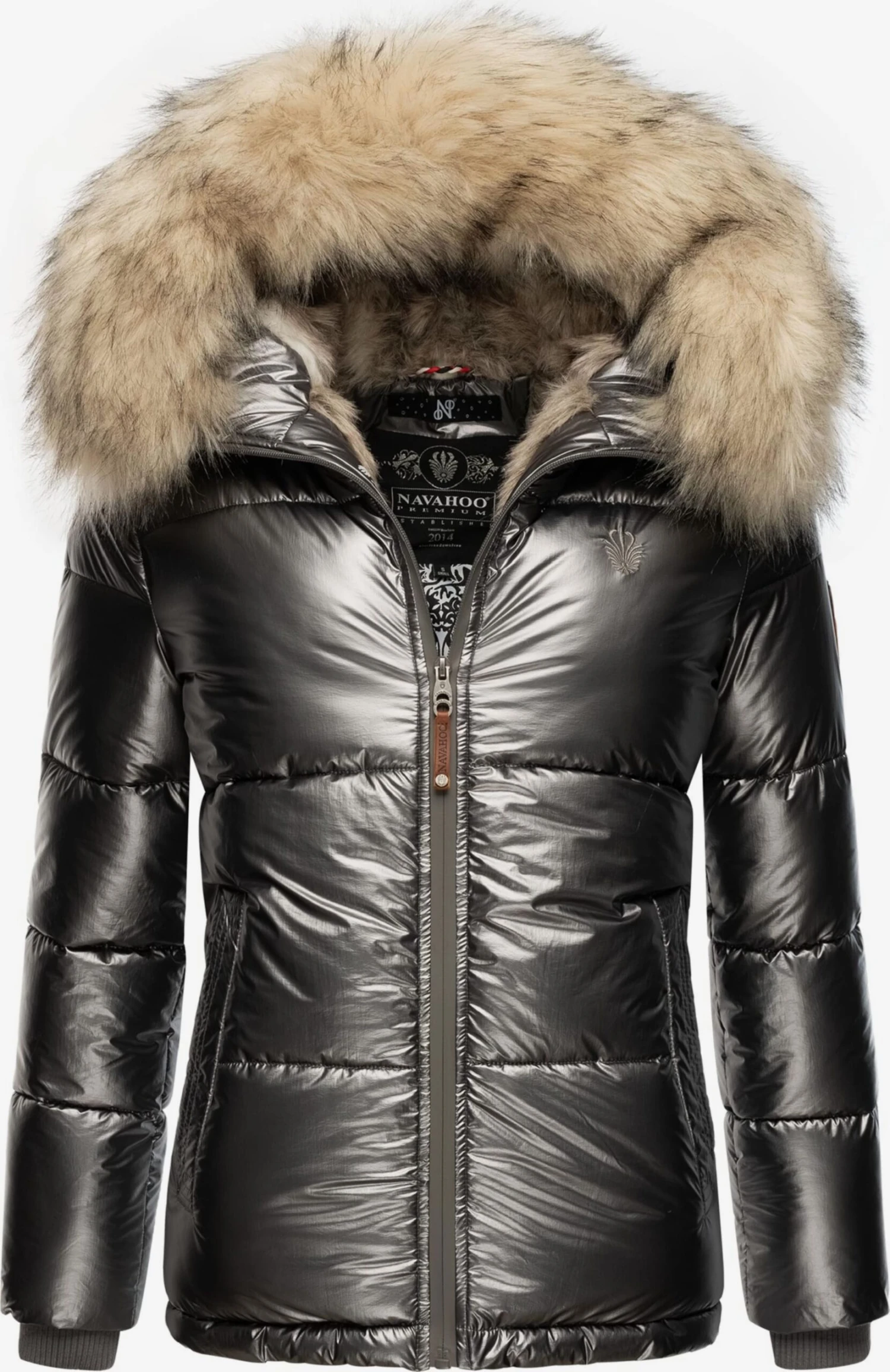 Navahoo Winterjassen Winterjas Tikunaa Dames Antraciet 3 Navahoo Winterjassen Winterjas Tikunaa Dames Antraciet