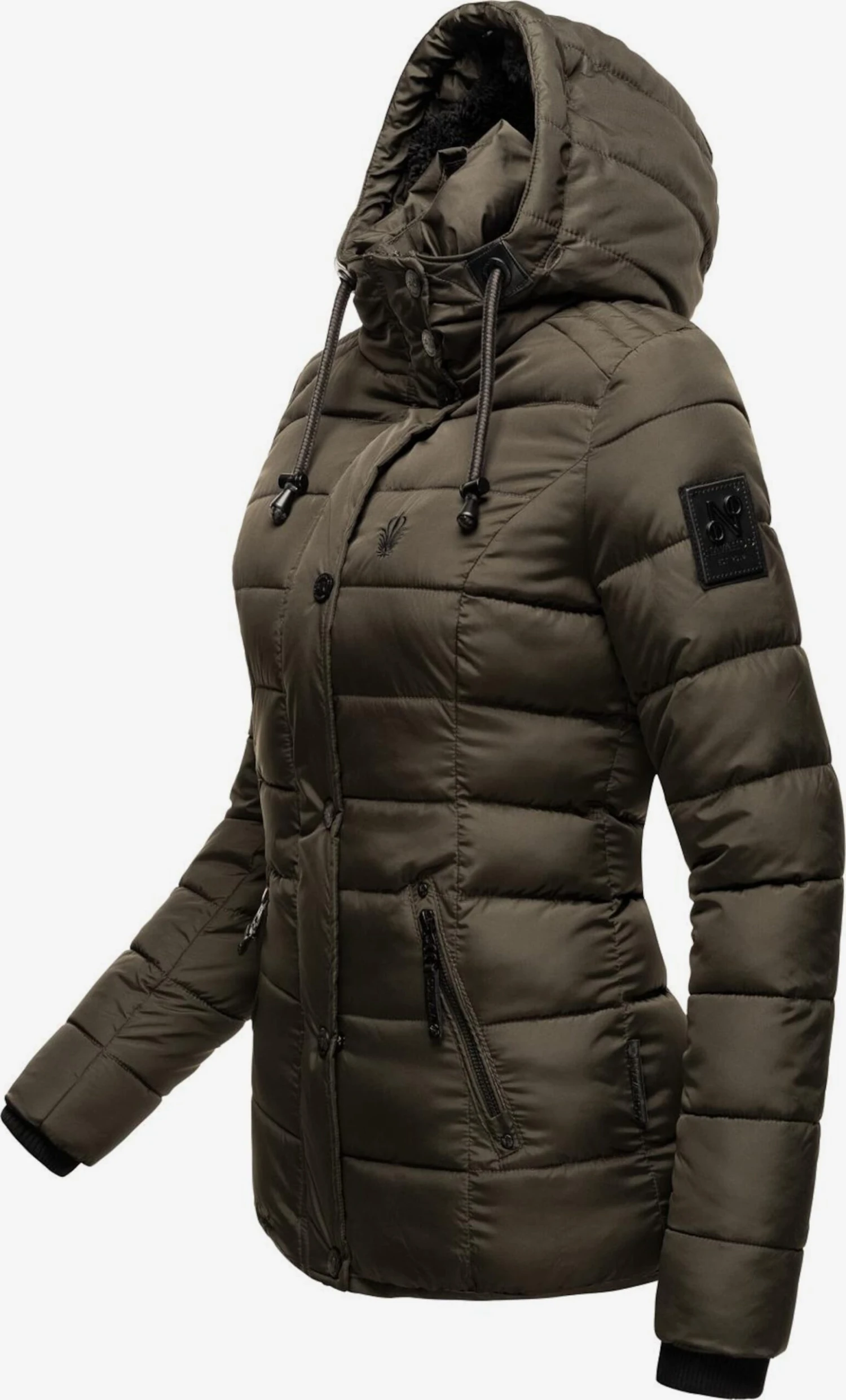 Navahoo Winterjassen Winterjas Zuckerbiene Dames Antraciet 6 Navahoo Winterjassen Winterjas Zuckerbiene Dames Antraciet - Afbeelding 4