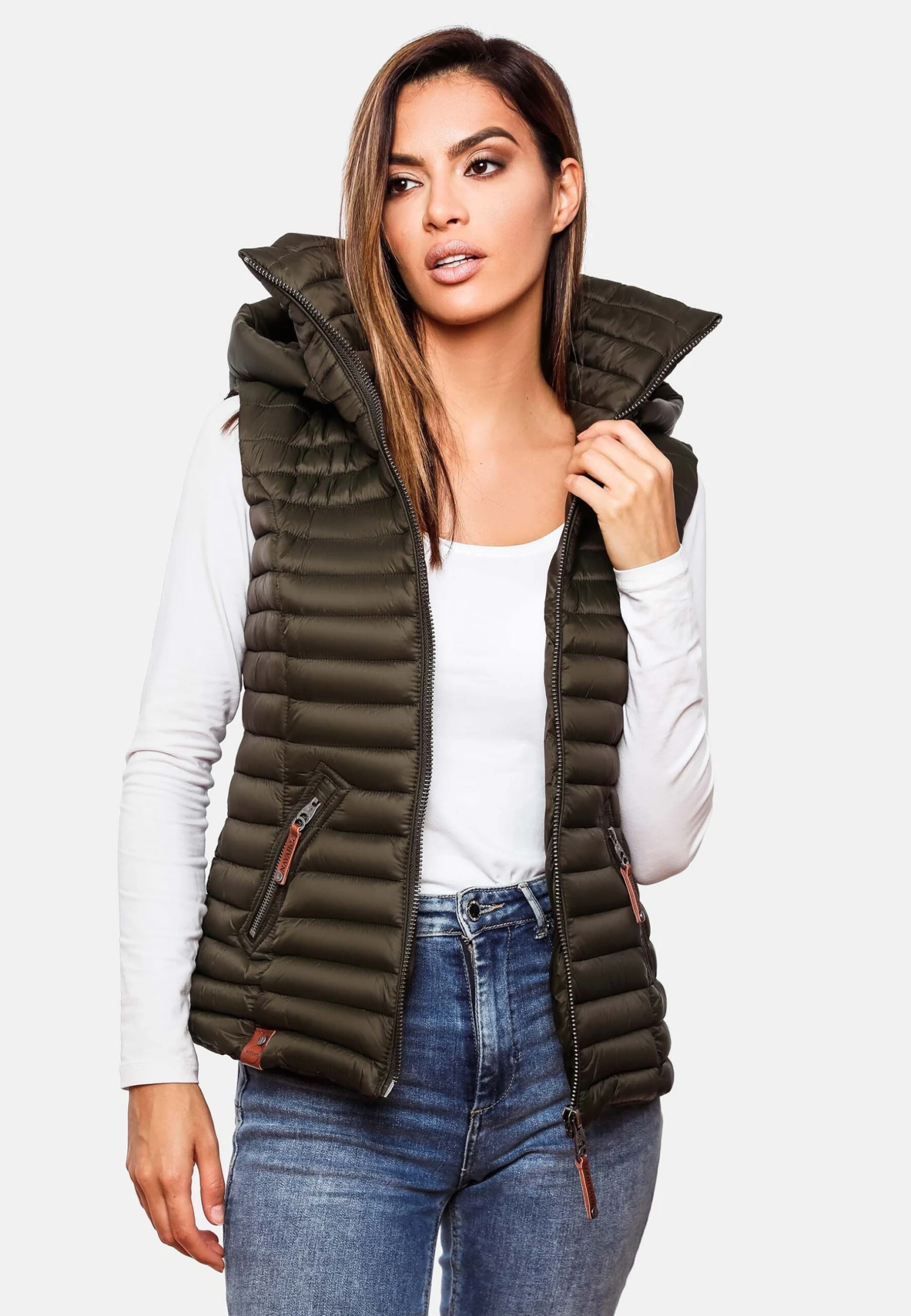 Navahoo Shadaa - Bodywarmer - Olive 5 Navahoo Shadaa - Bodywarmer - Olive - Afbeelding 3